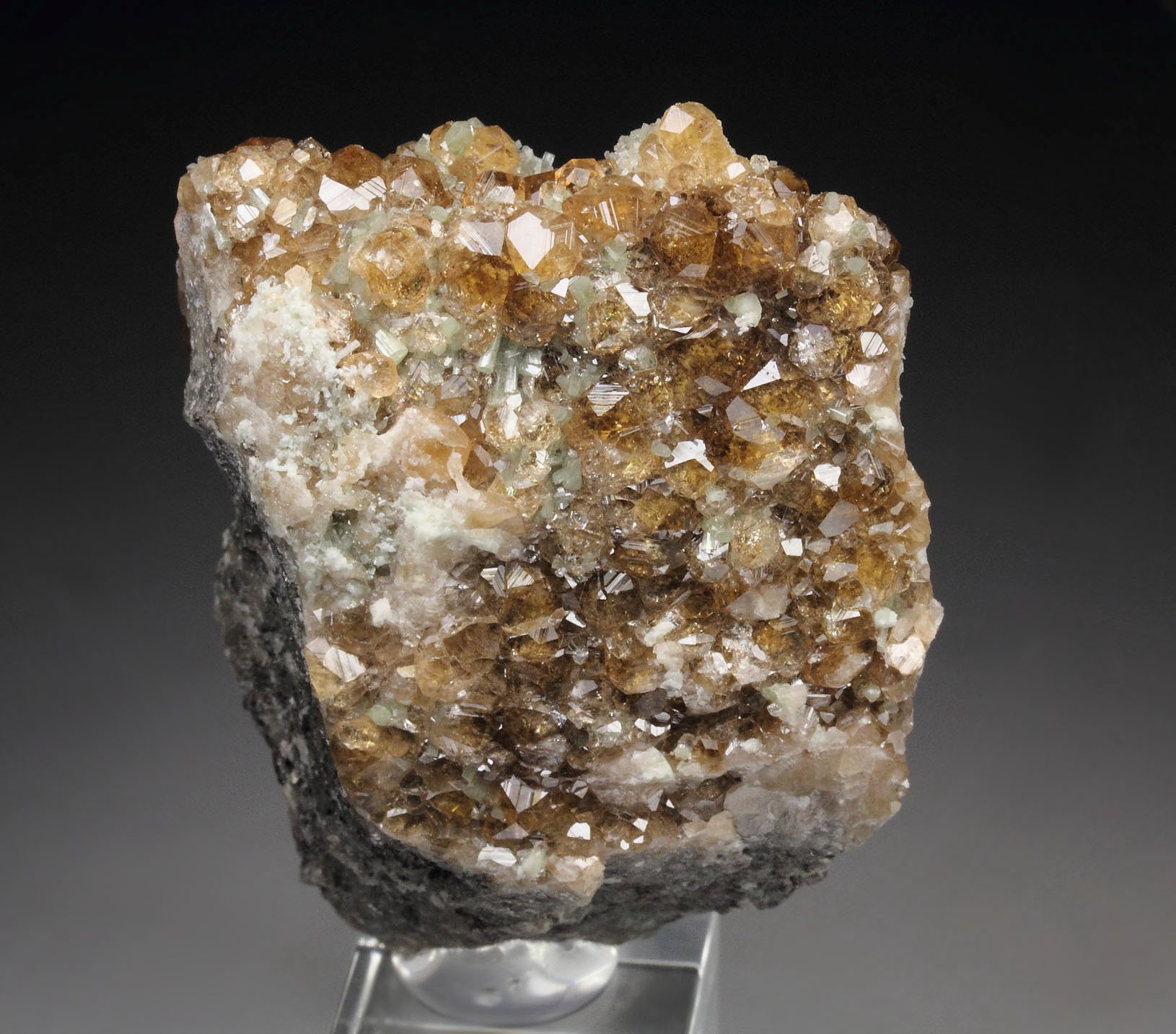 gem GARNET var. GROSSULAR, DIOPSIDE