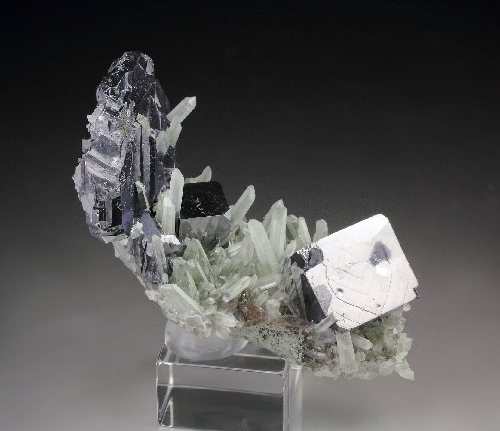 GALENA - SPINEL LAW TWIN, QUARTZ