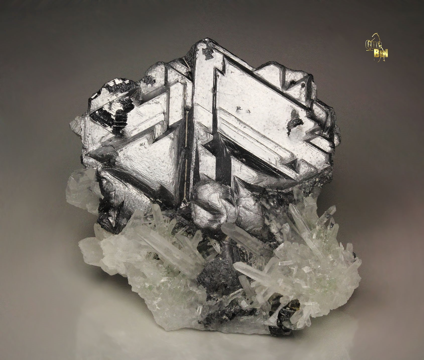 GALENA - SPINEL LAW TWIN, QUARTZ