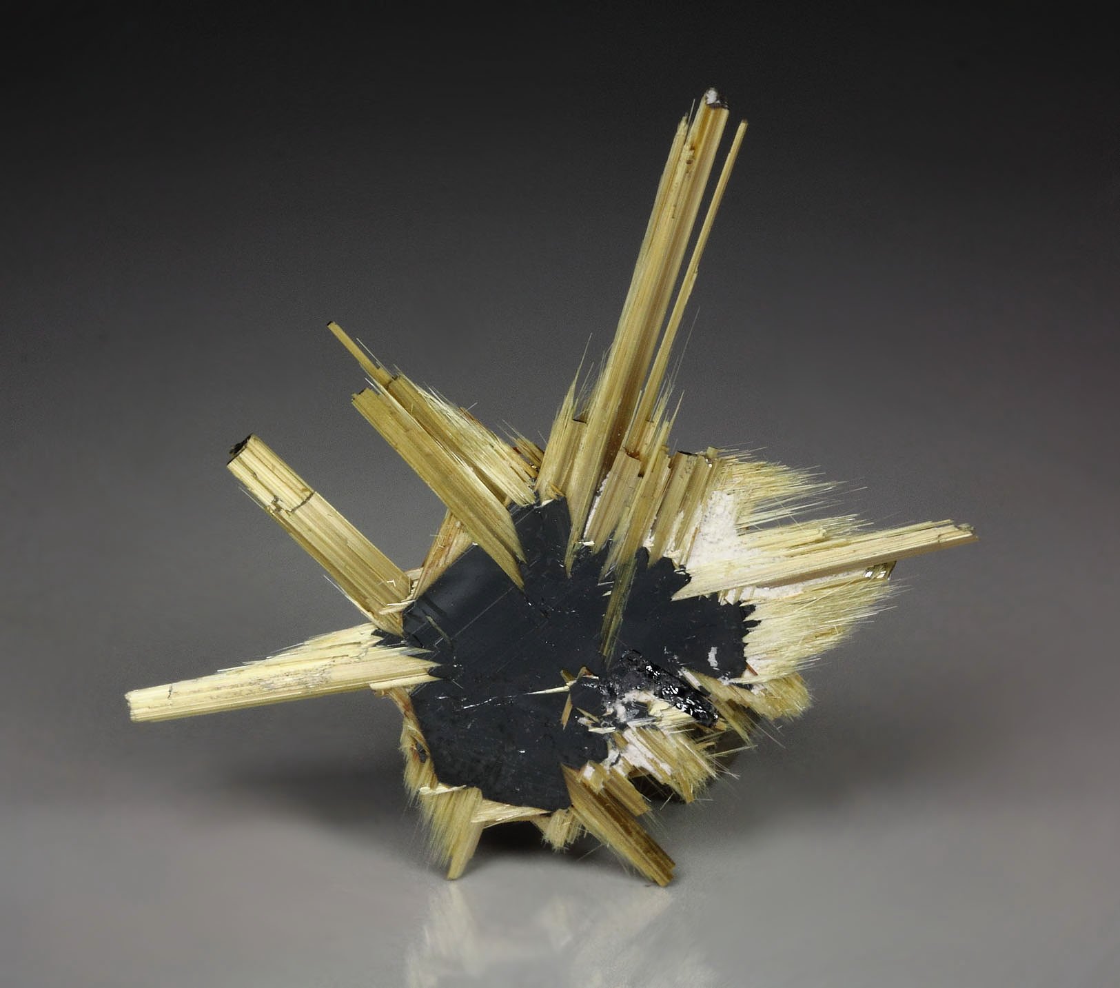 RUTILE, HEMATITE