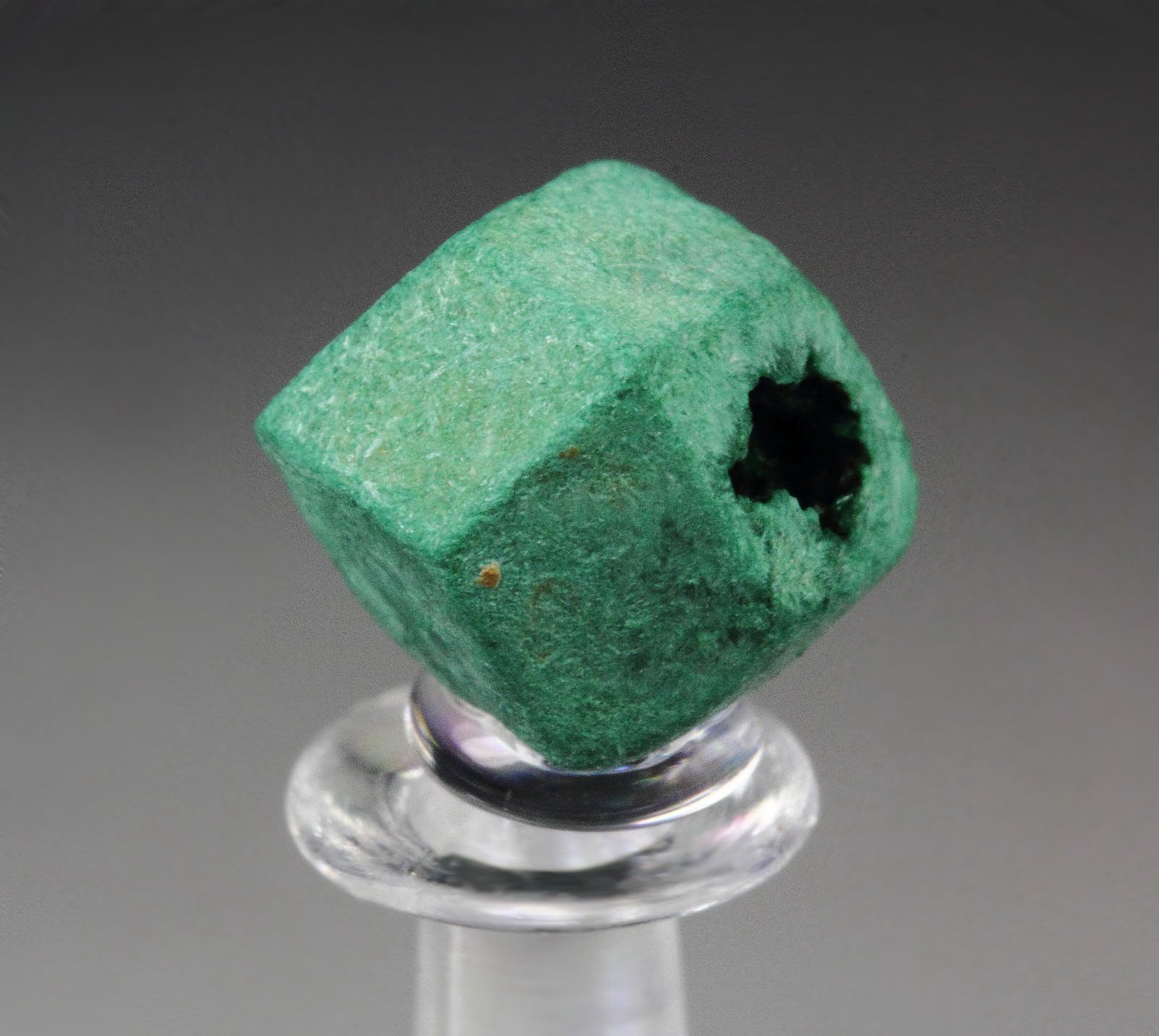 MALACHITE pseudomorph after CUPRITE