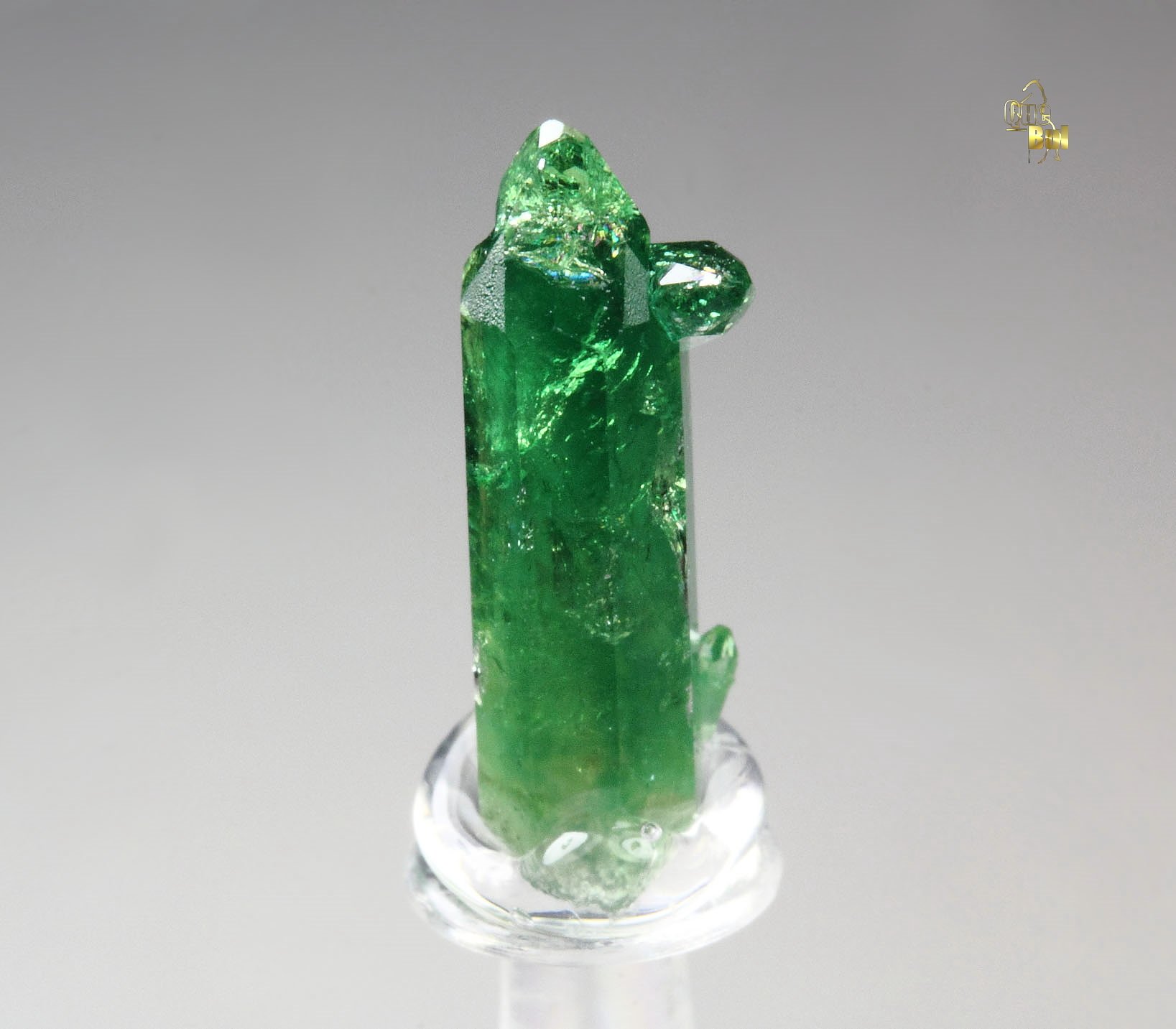 gemmy VESUVIANITE var. CHROMIAN