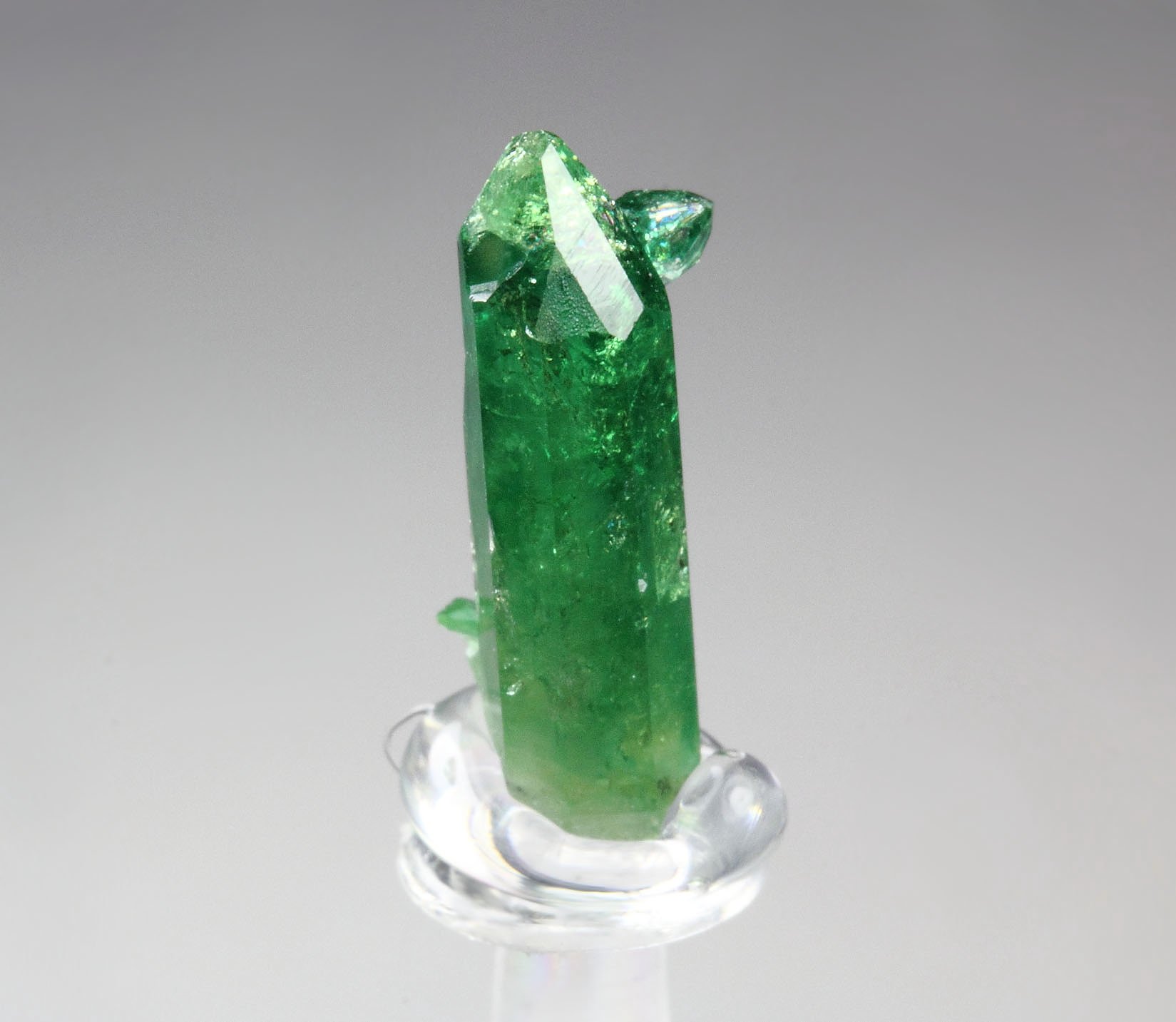 gemmy VESUVIANITE var. CHROMIAN