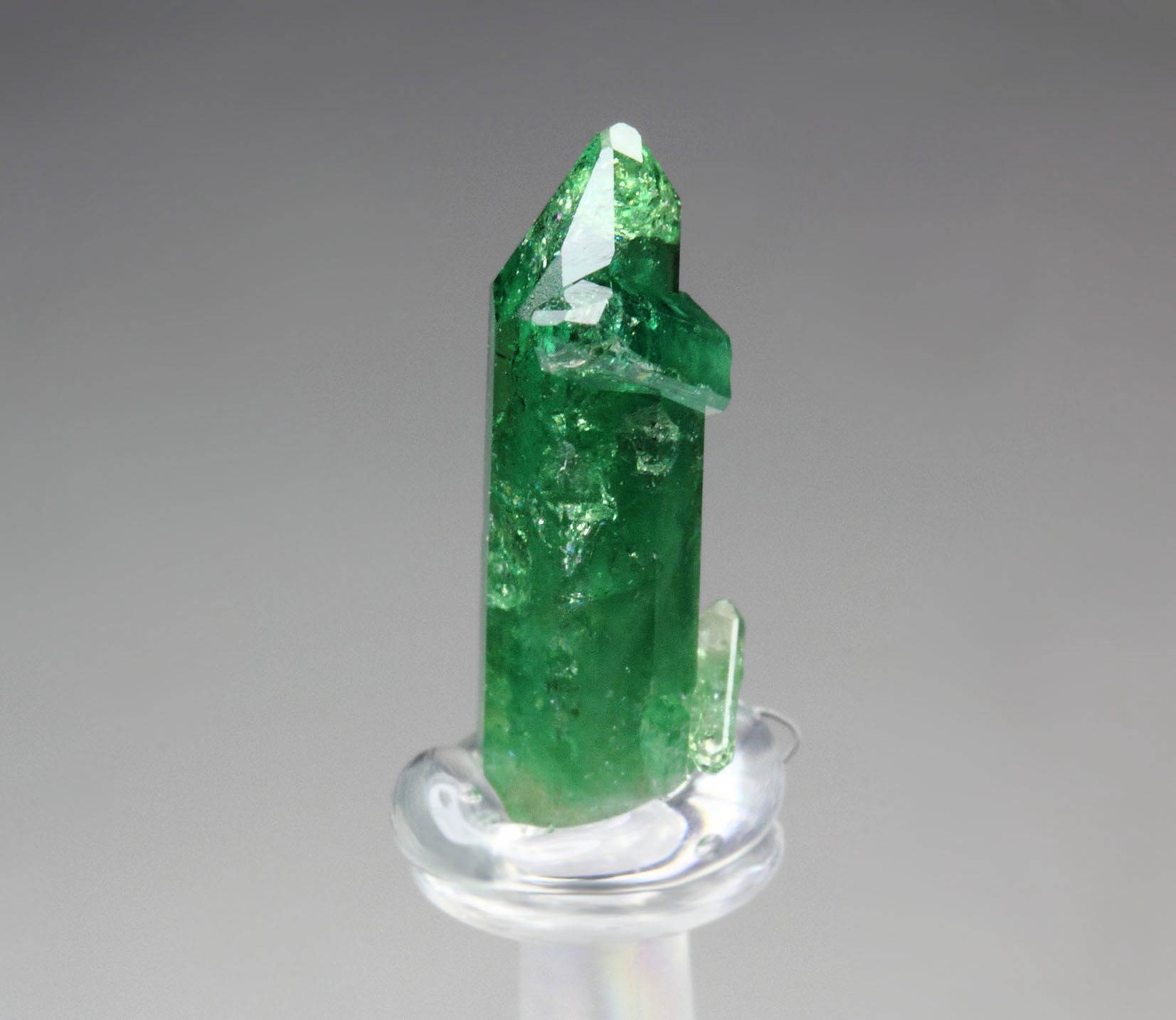 gemmy VESUVIANITE var. CHROMIAN