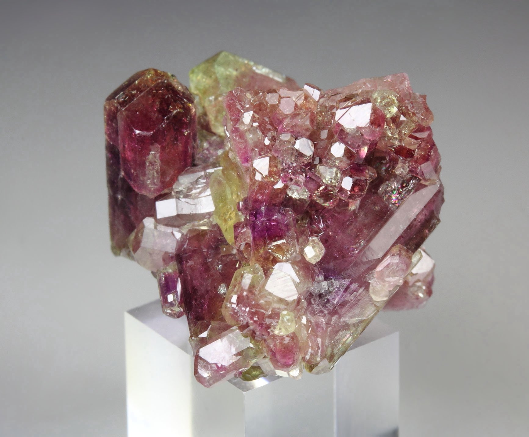 gem VESUVIANITE var. MANGANOAN