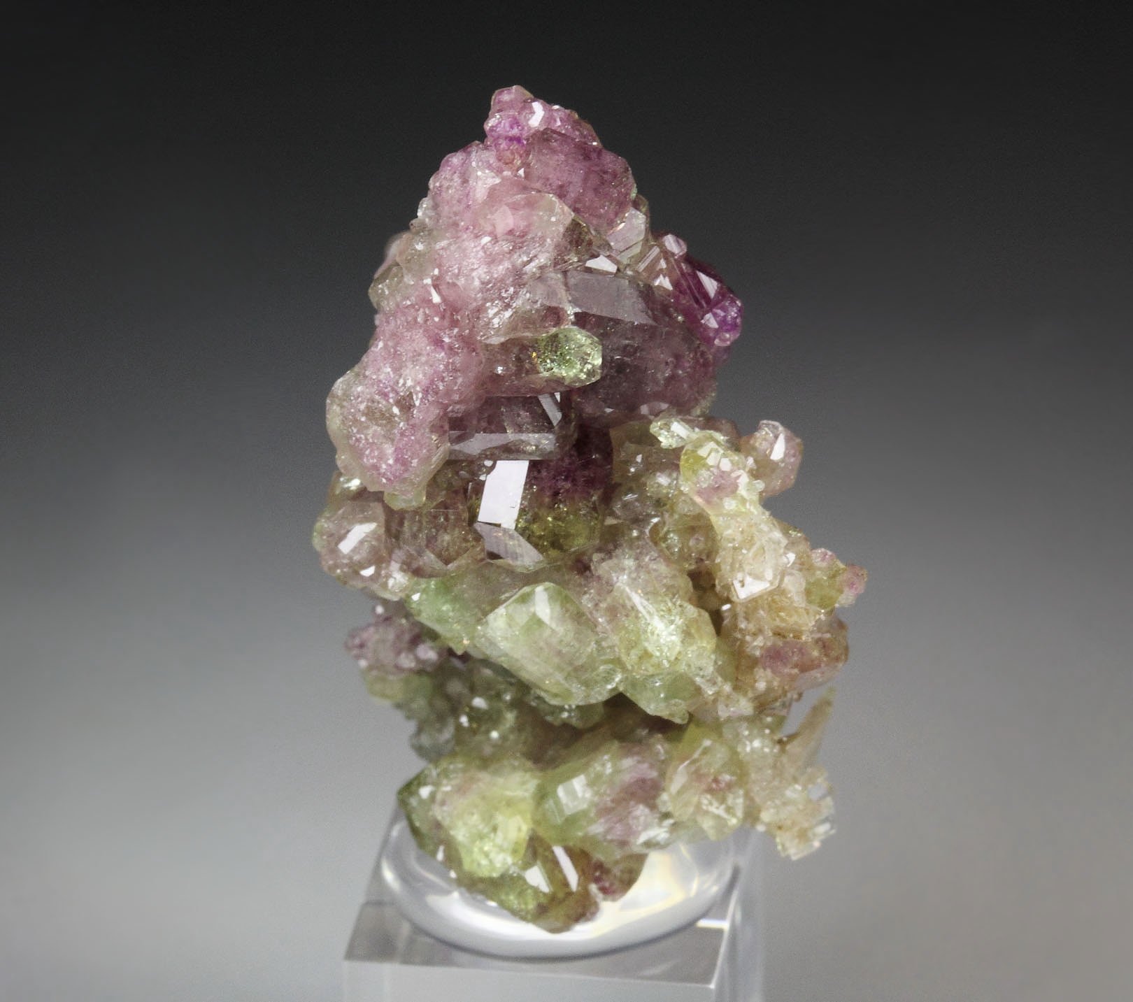 gem VESUVIANITE bi-color