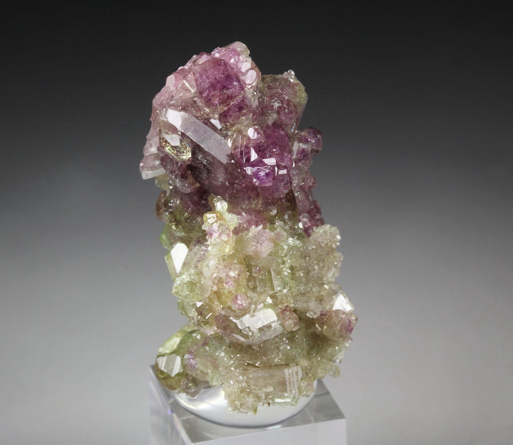 gem VESUVIANITE bi-color