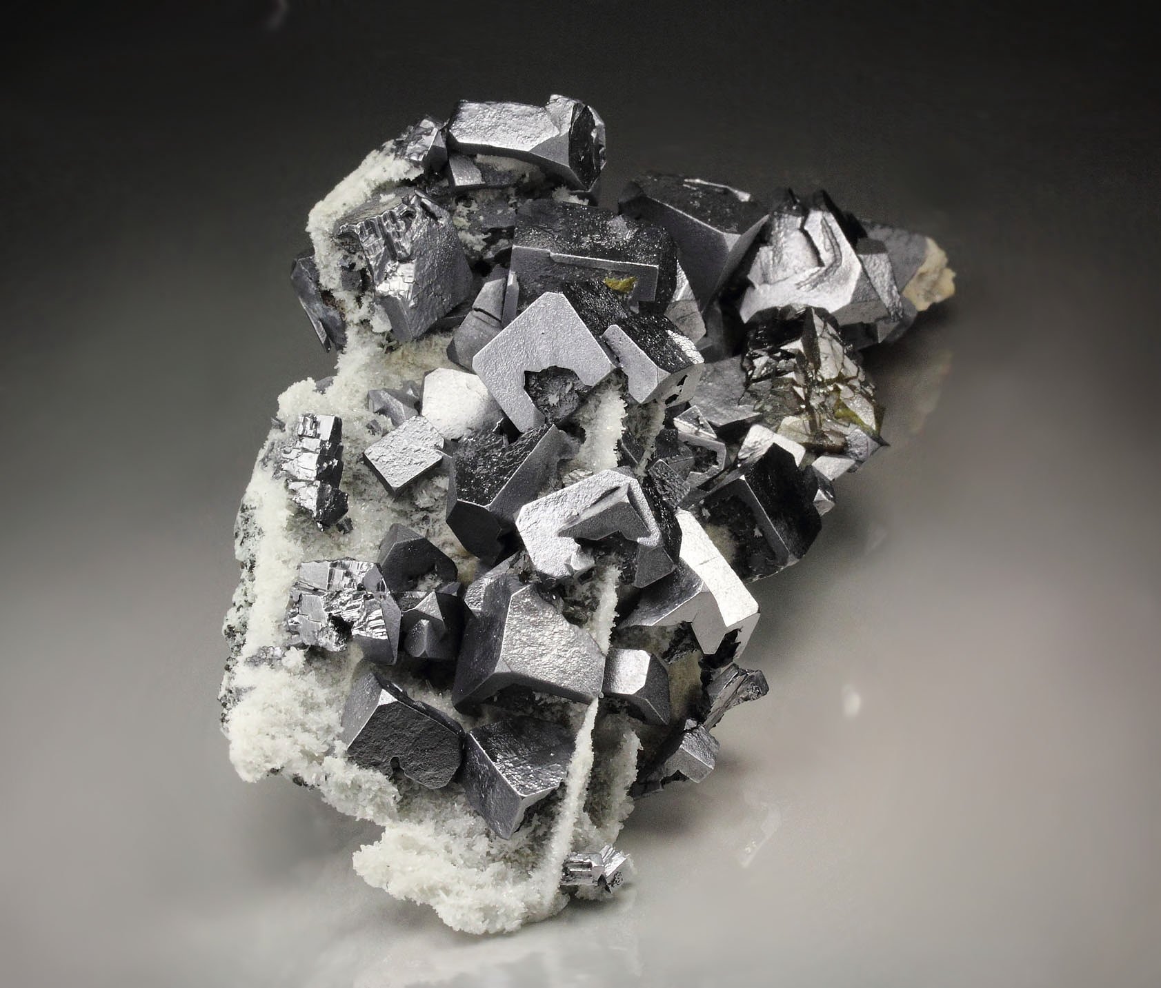 GALENA twinned, SPHALERITE 