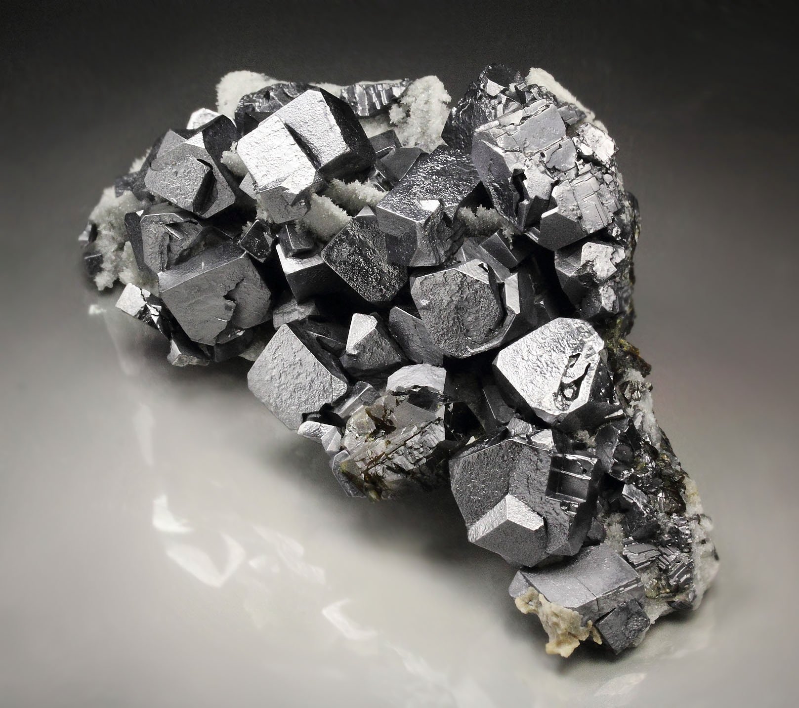 GALENA twinned, SPHALERITE 