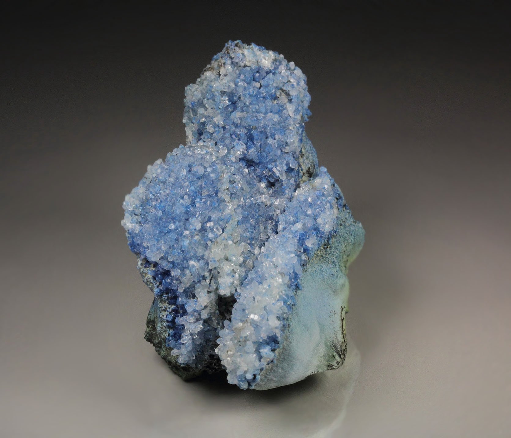 SHATTUCKITE, QUARTZ