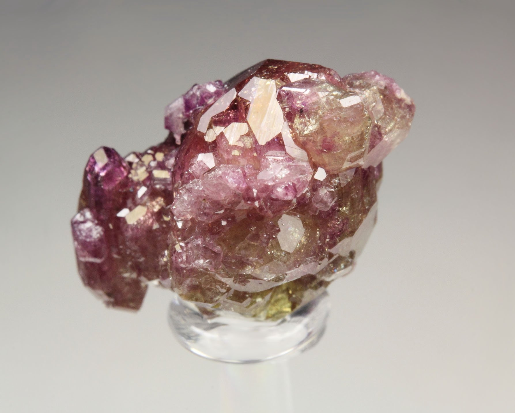 gem VESUVIANITE var. MANGANOAN