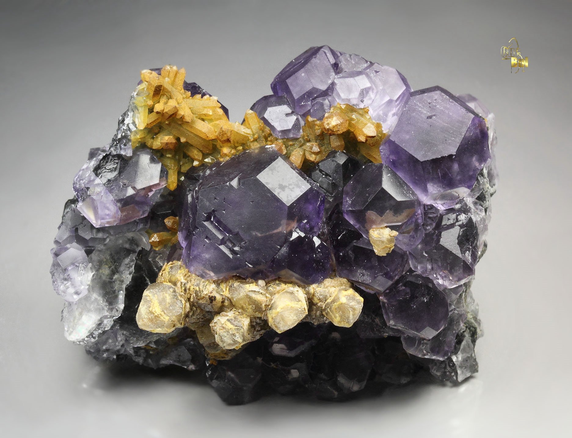 FLUORITE, QUARTZ