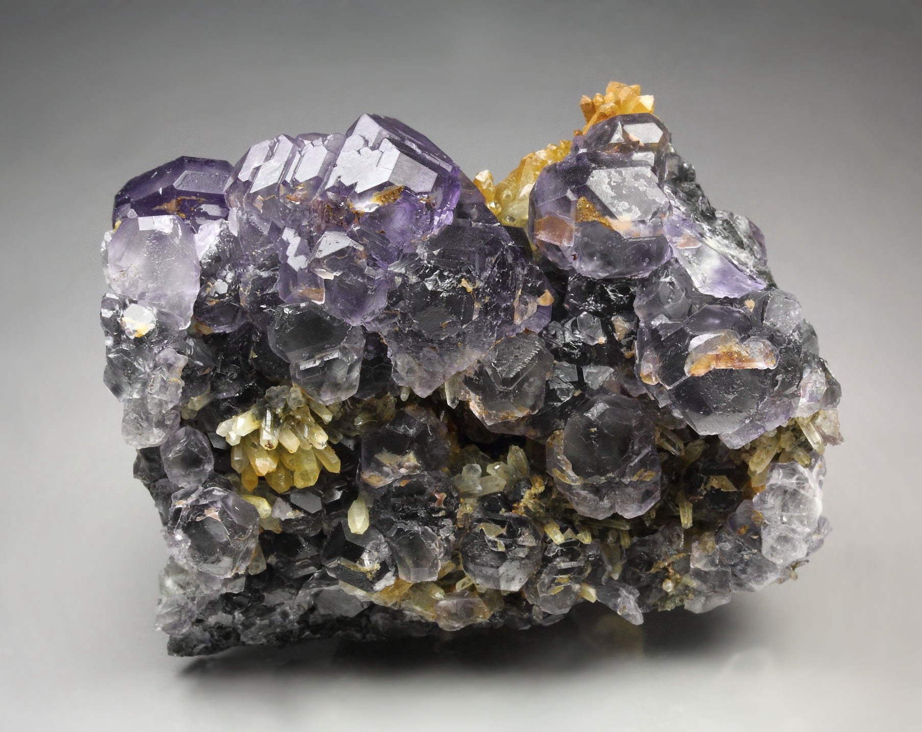 FLUORITE, QUARTZ