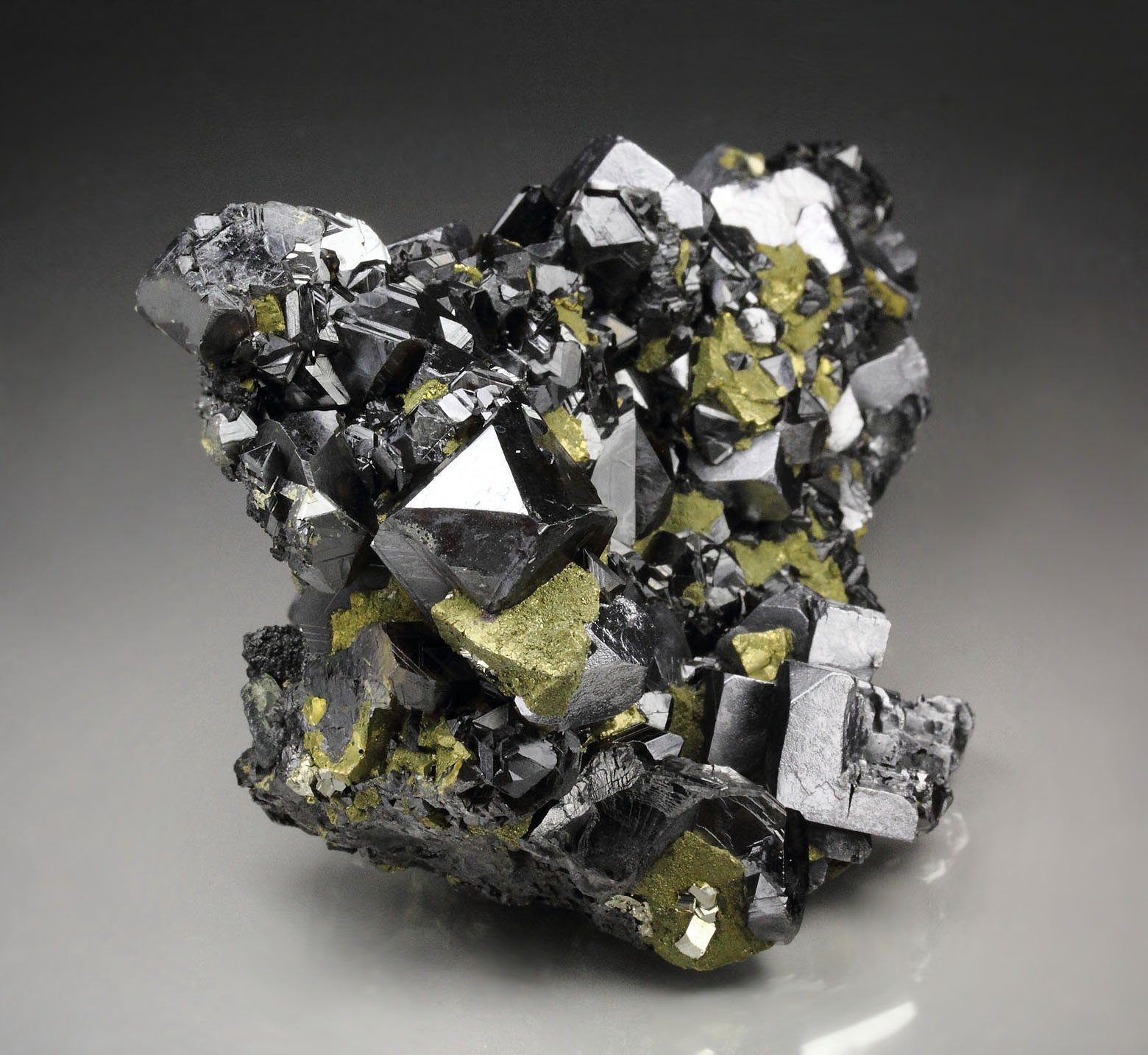 GALENA, CHALCOPYRITE, SPHALERITE, PYRITE