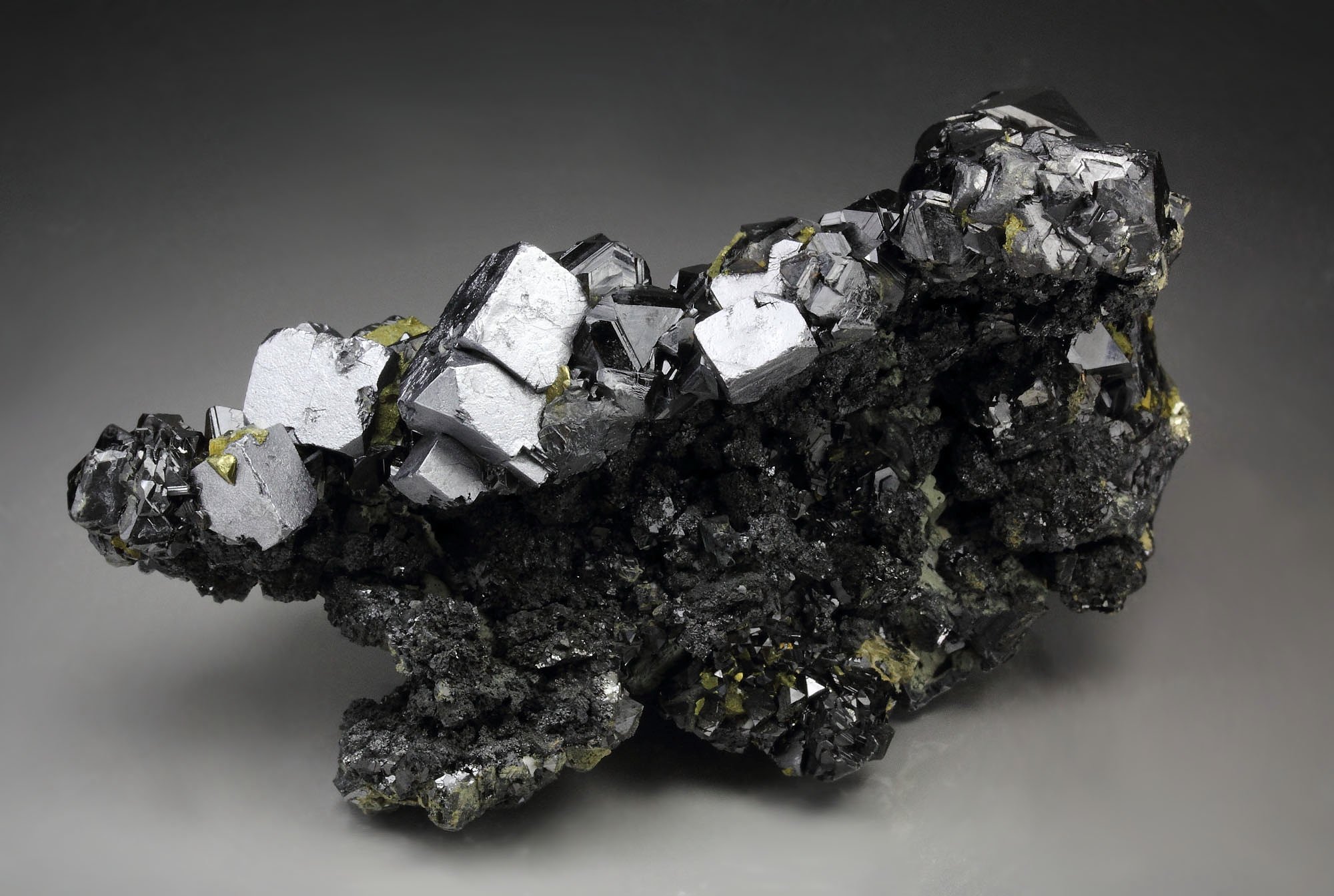 GALENA, CHALCOPYRITE, SPHALERITE, PYRITE