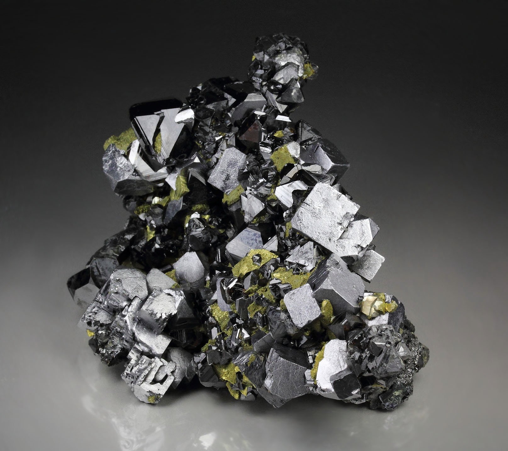 GALENA, CHALCOPYRITE, SPHALERITE, PYRITE