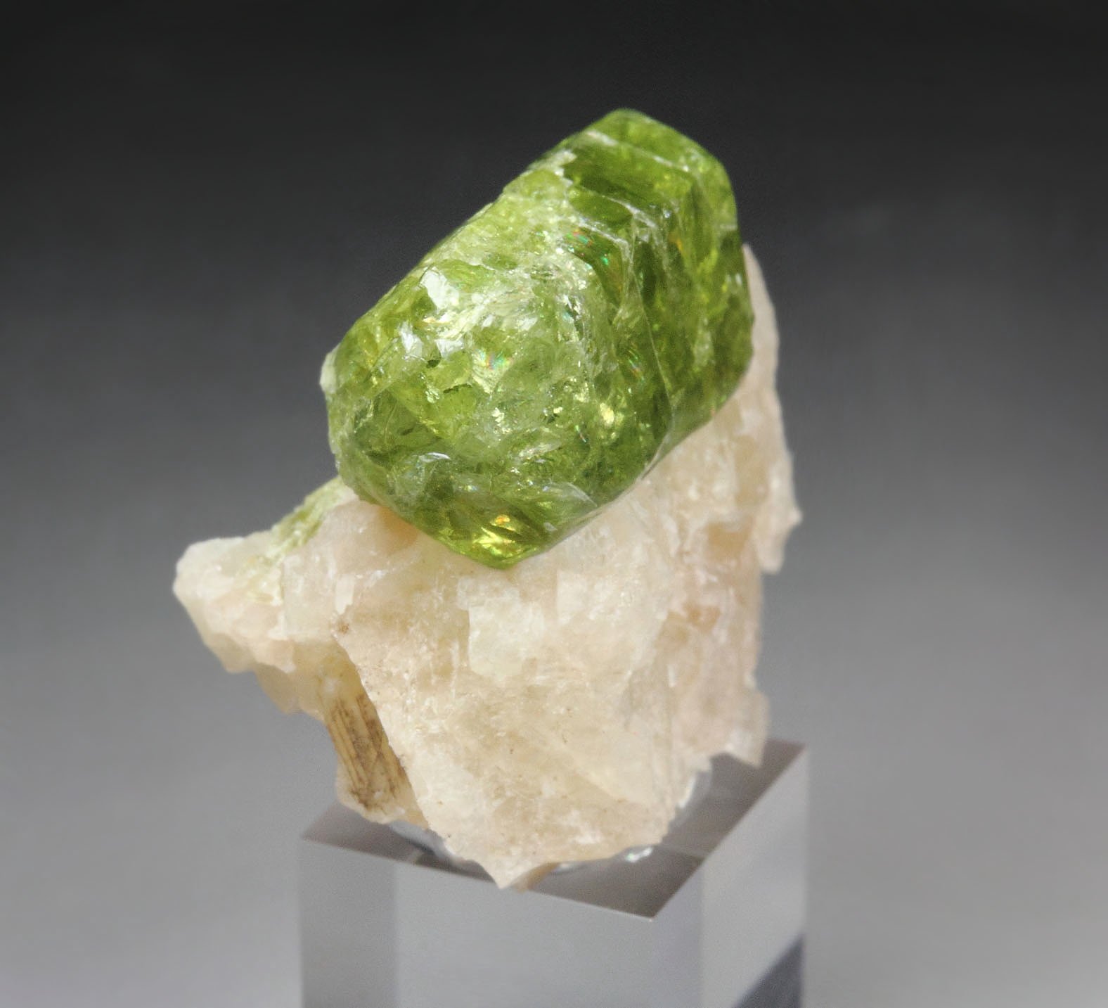 gem FLUORAPATITE bi-terminated