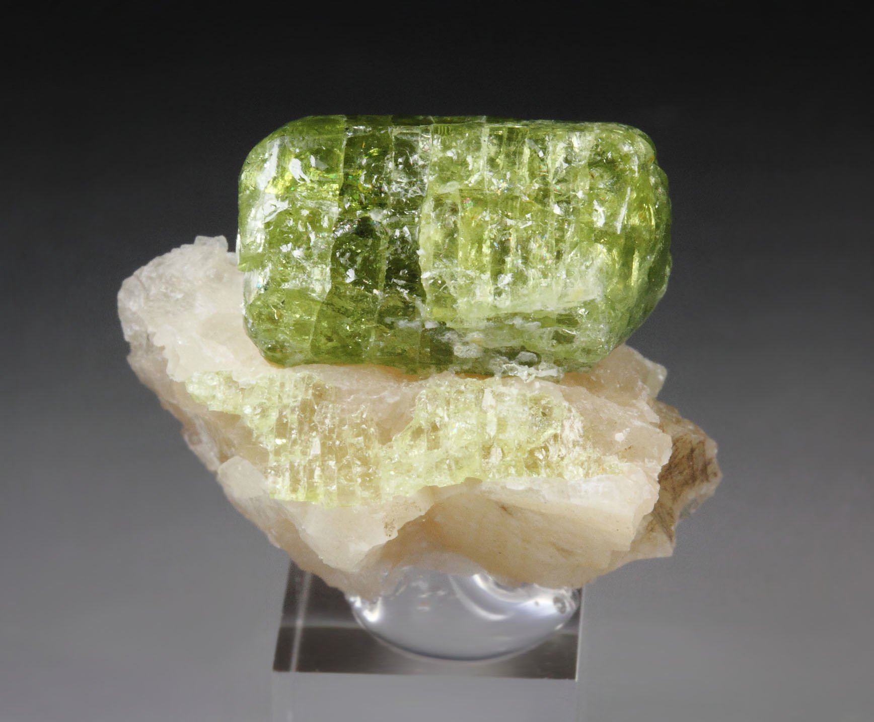 gem FLUORAPATITE bi-terminated