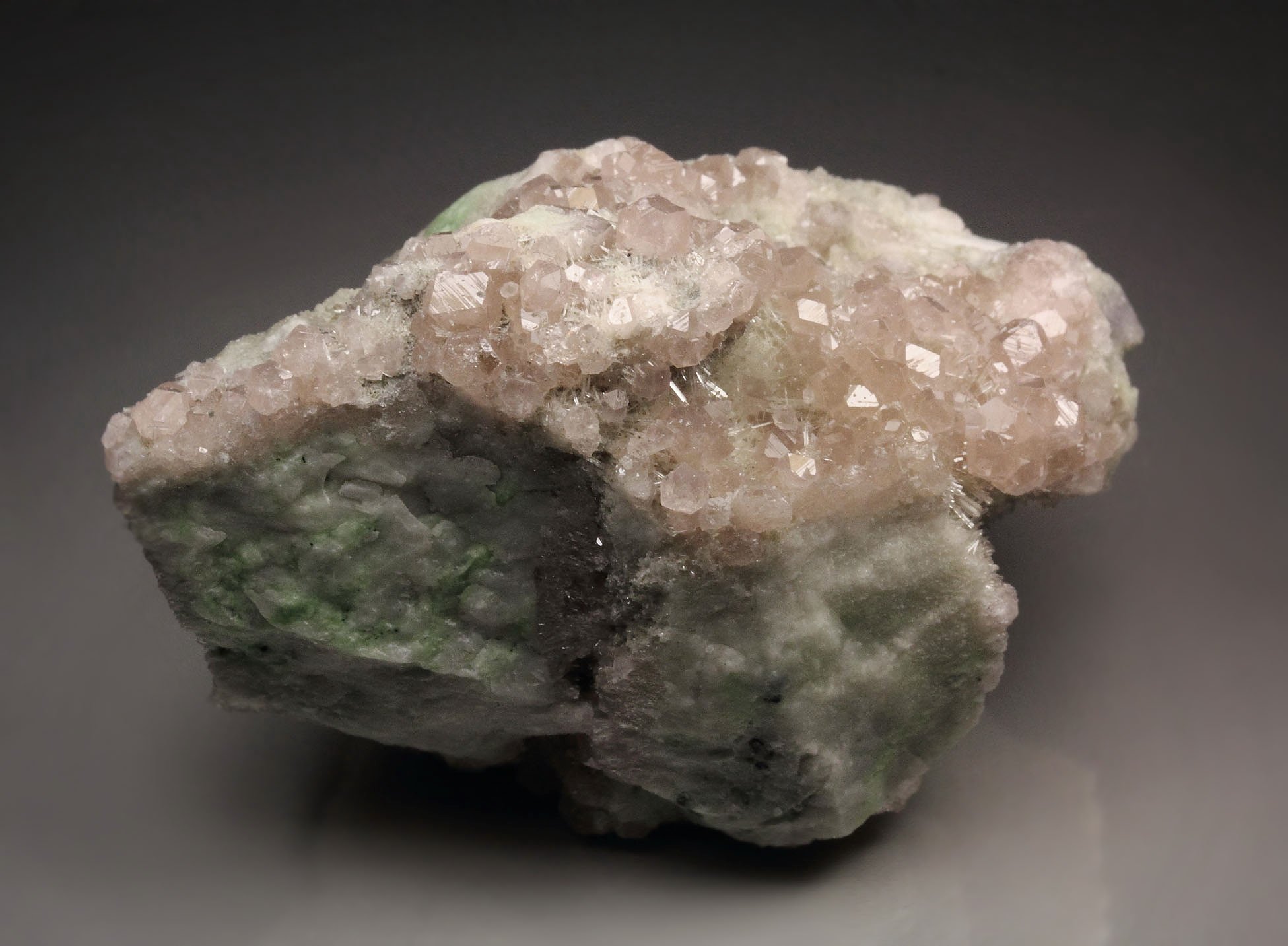 gem pink GARNET var. GROSSULAR, DIOPSIDE