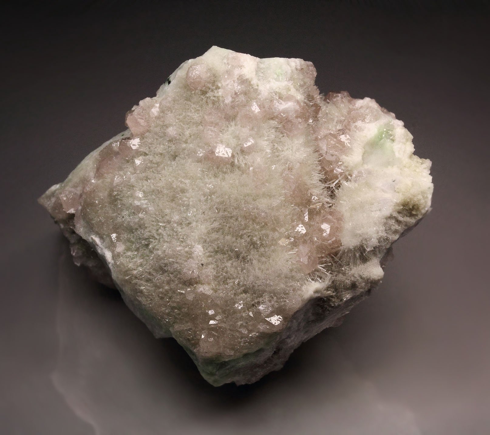 gem pink GARNET var. GROSSULAR, DIOPSIDE