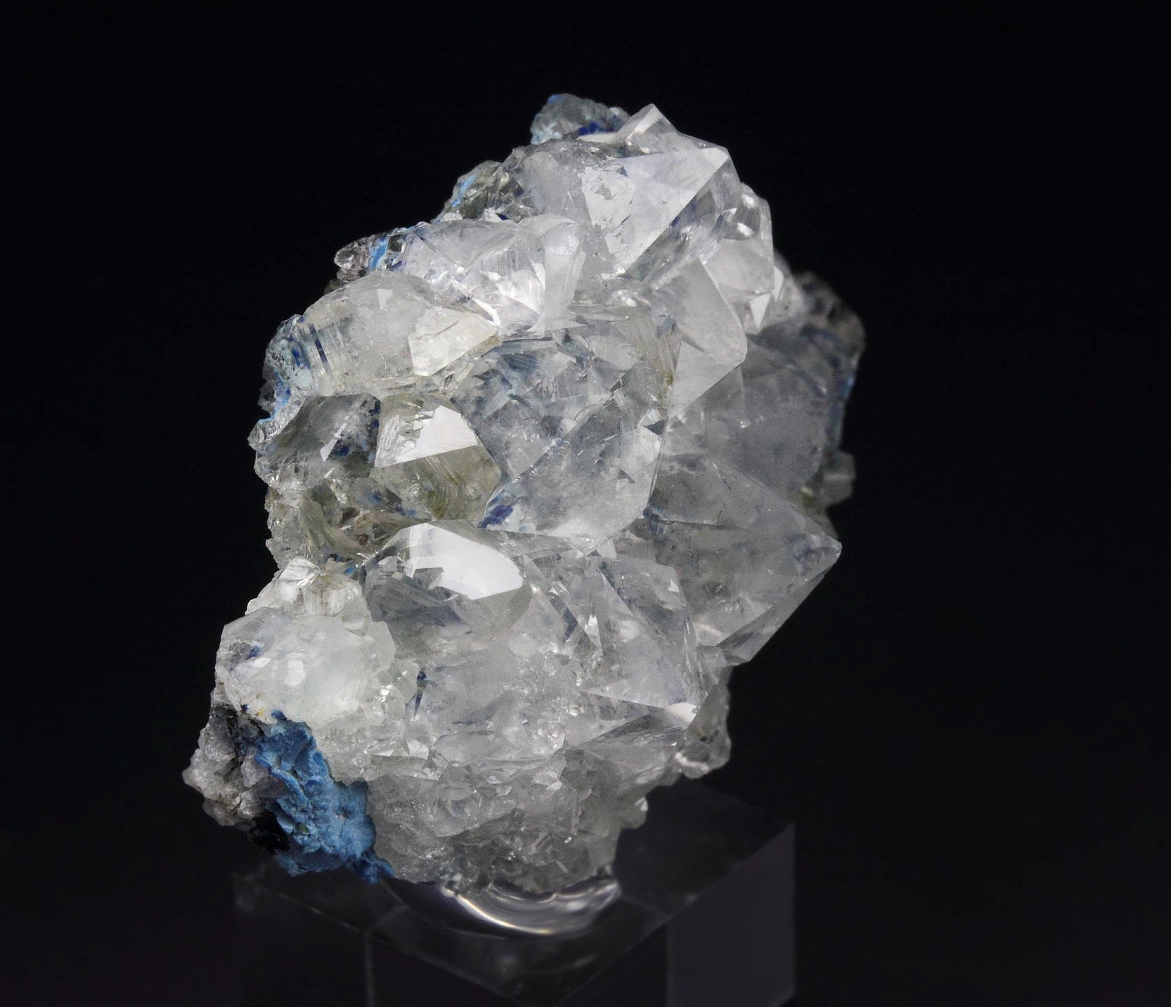 SHATTUCKITE, QUARTZ