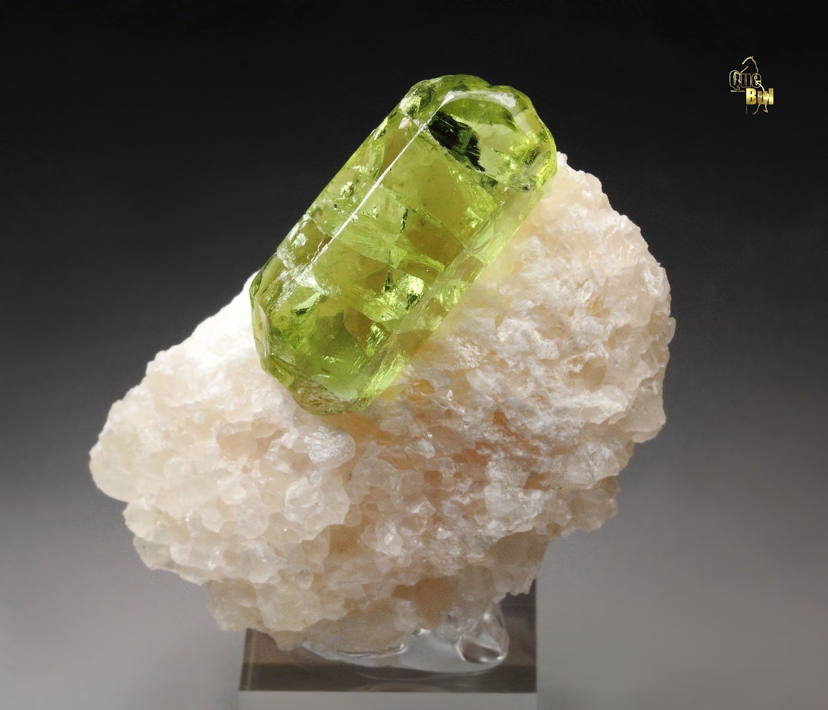 gem FLUORAPATITE bi-terminated