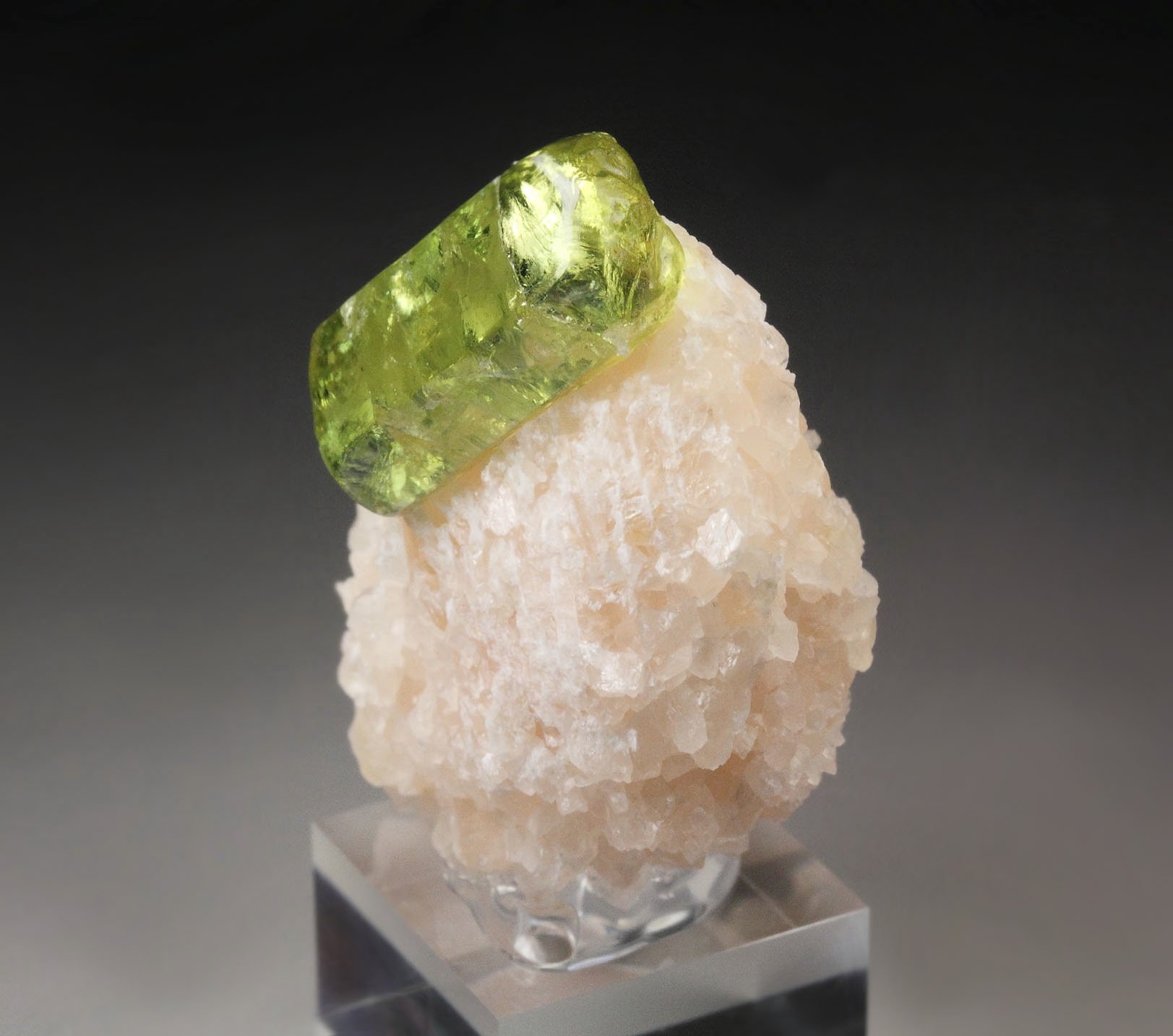 gem FLUORAPATITE bi-terminated