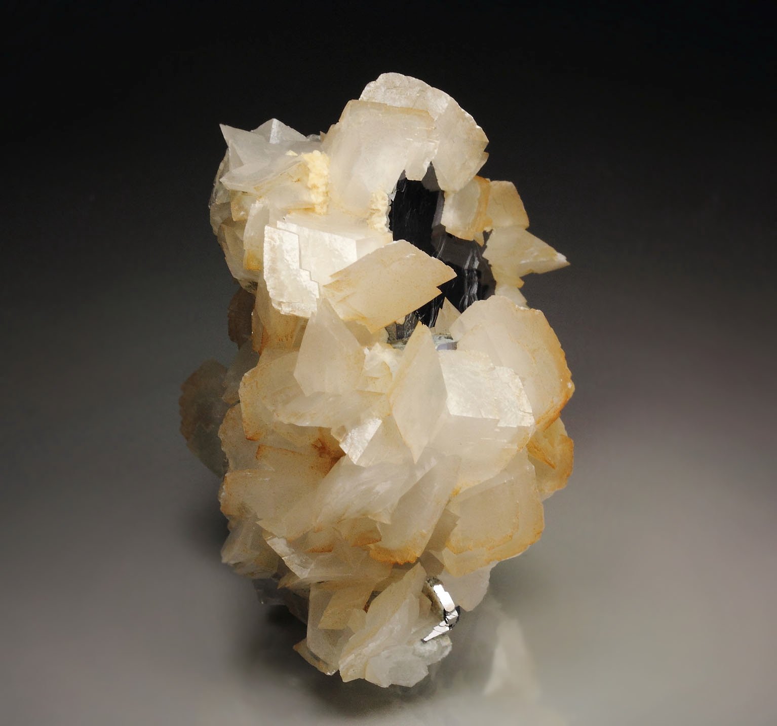 GALENA, CALCITE