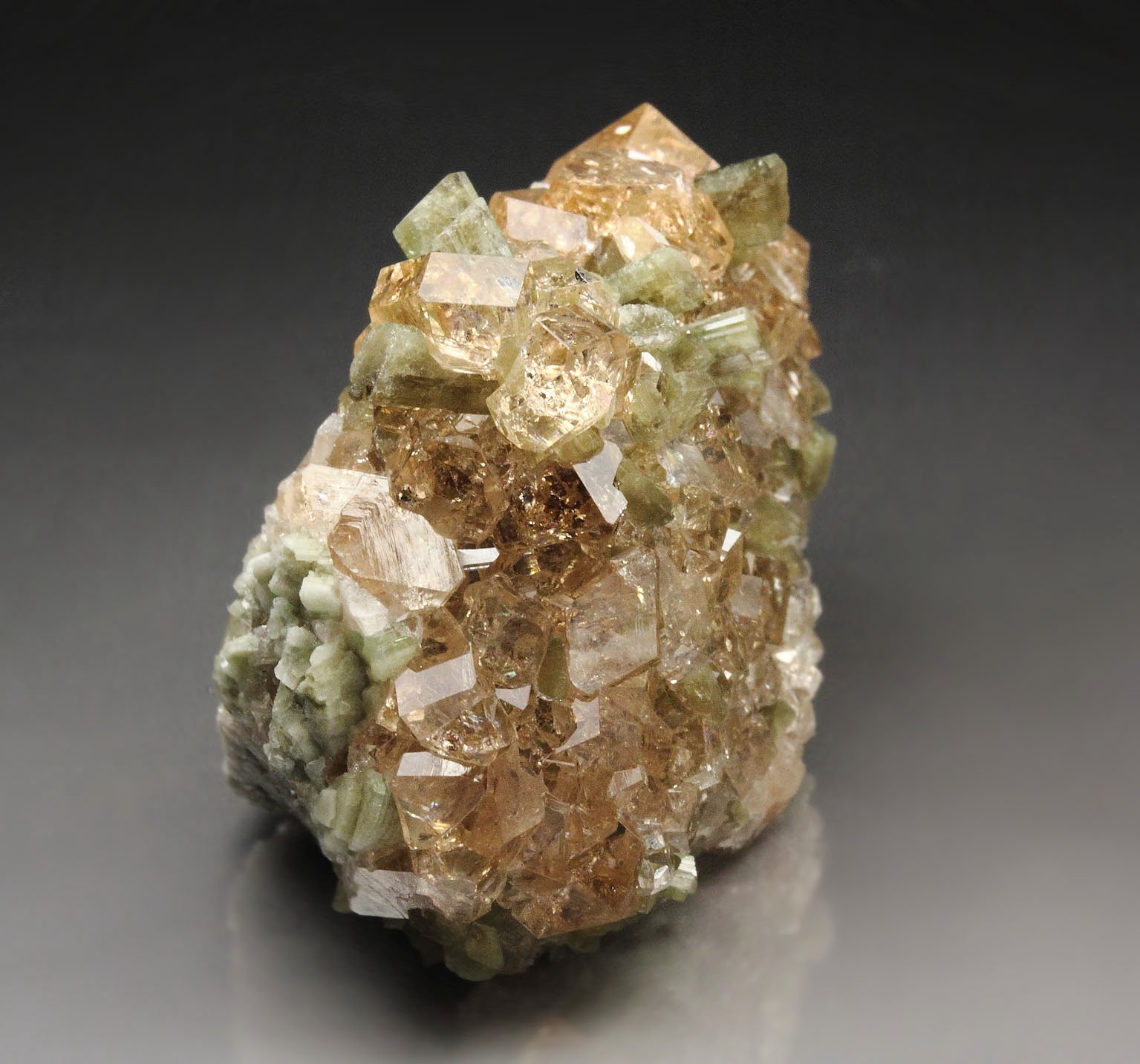 gem GARNET var. GROSSULAR, DIOPSIDE