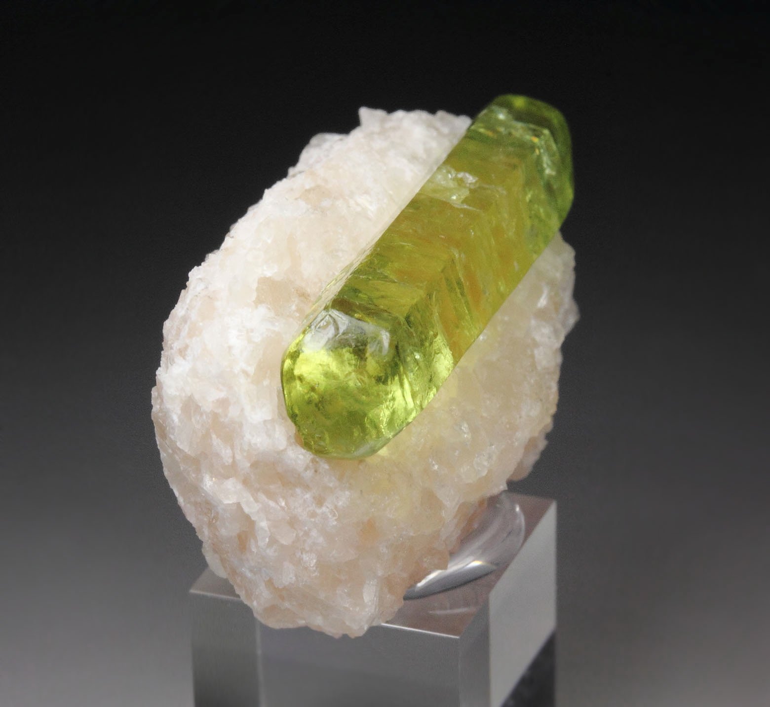 gem FLUORAPATITE bi-terminated