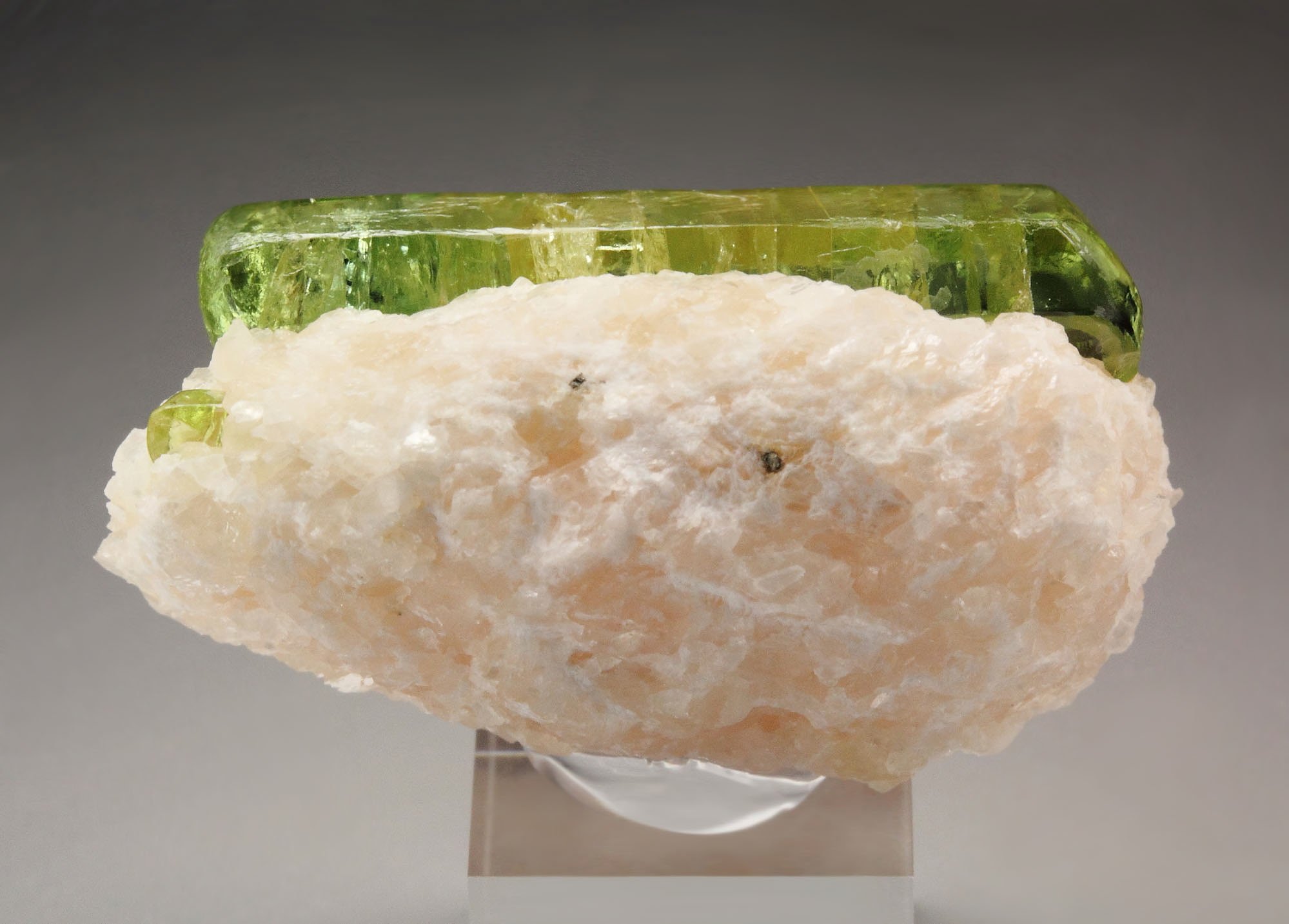 gem FLUORAPATITE bi-terminated