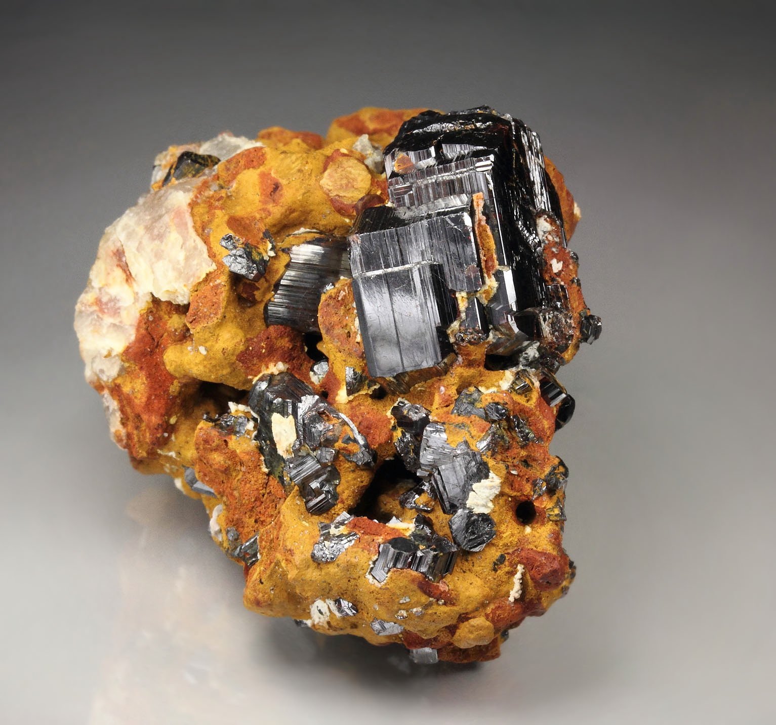 RUTILE, LIMONITE