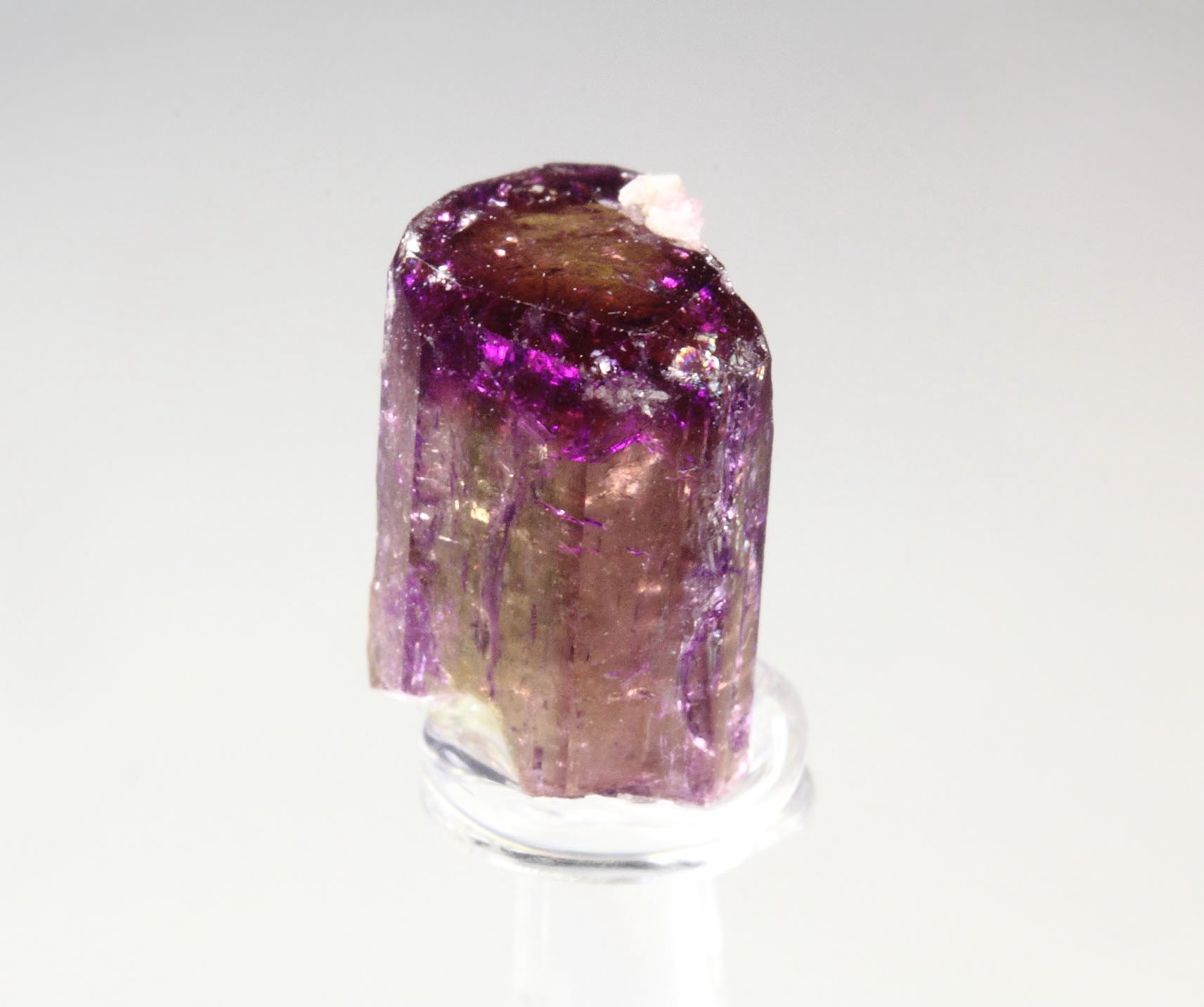 gem VESUVIANITE with RASPBERRY CAP