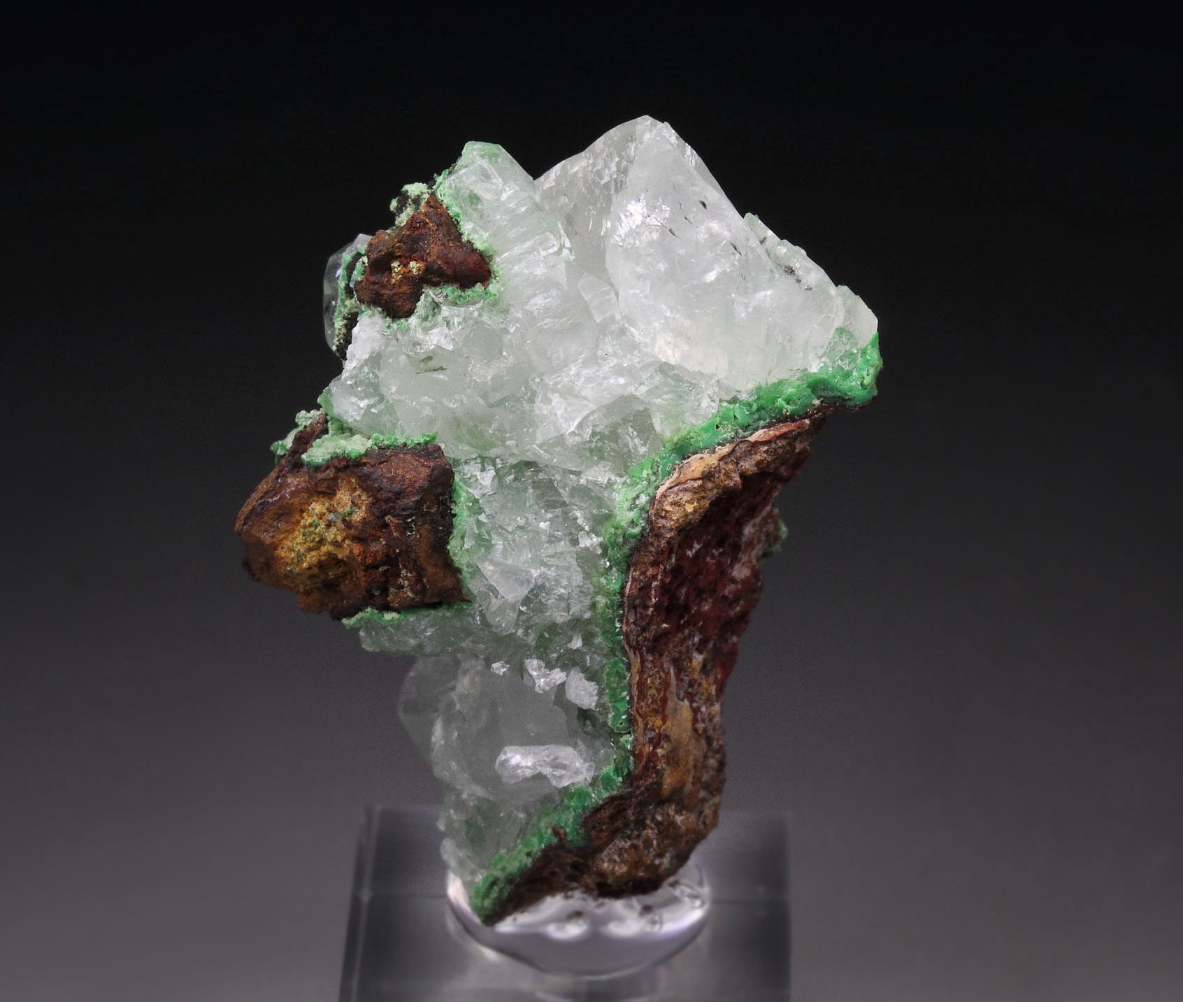 CALCITE, CONICHALCITE 