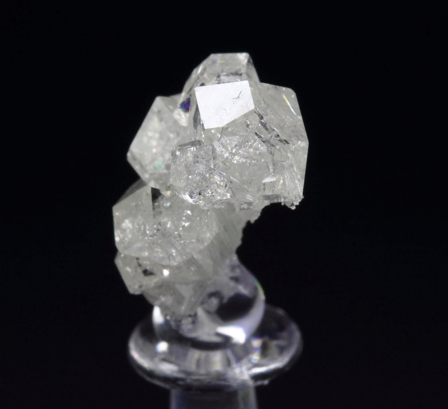 colorless gem GARNET var. GROSSULAR, DIOPSIDE