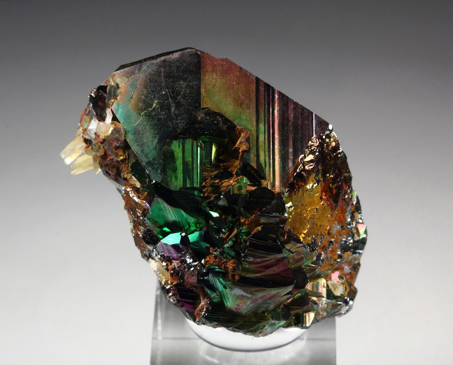 iridescent HEMATITE