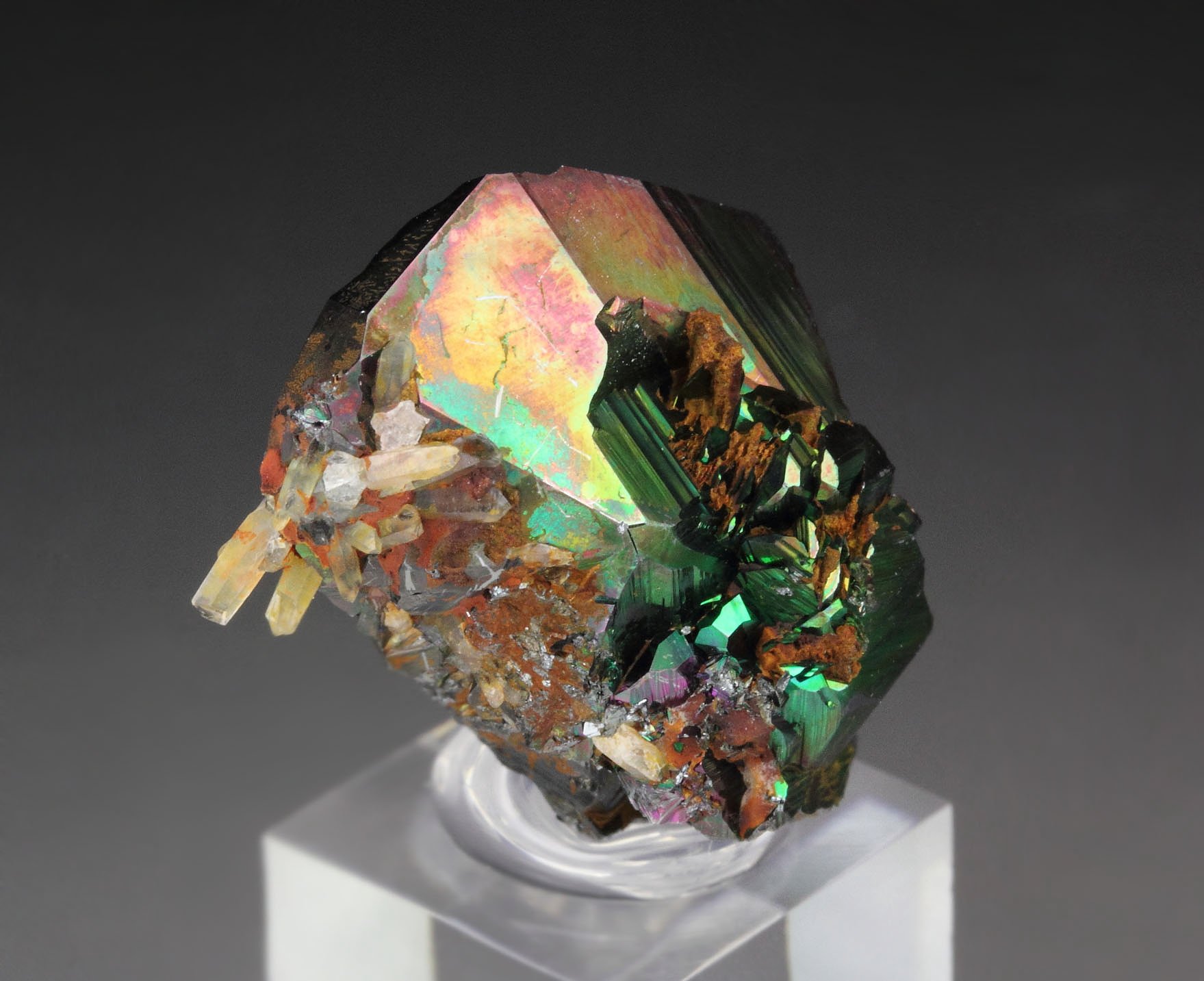 iridescent HEMATITE