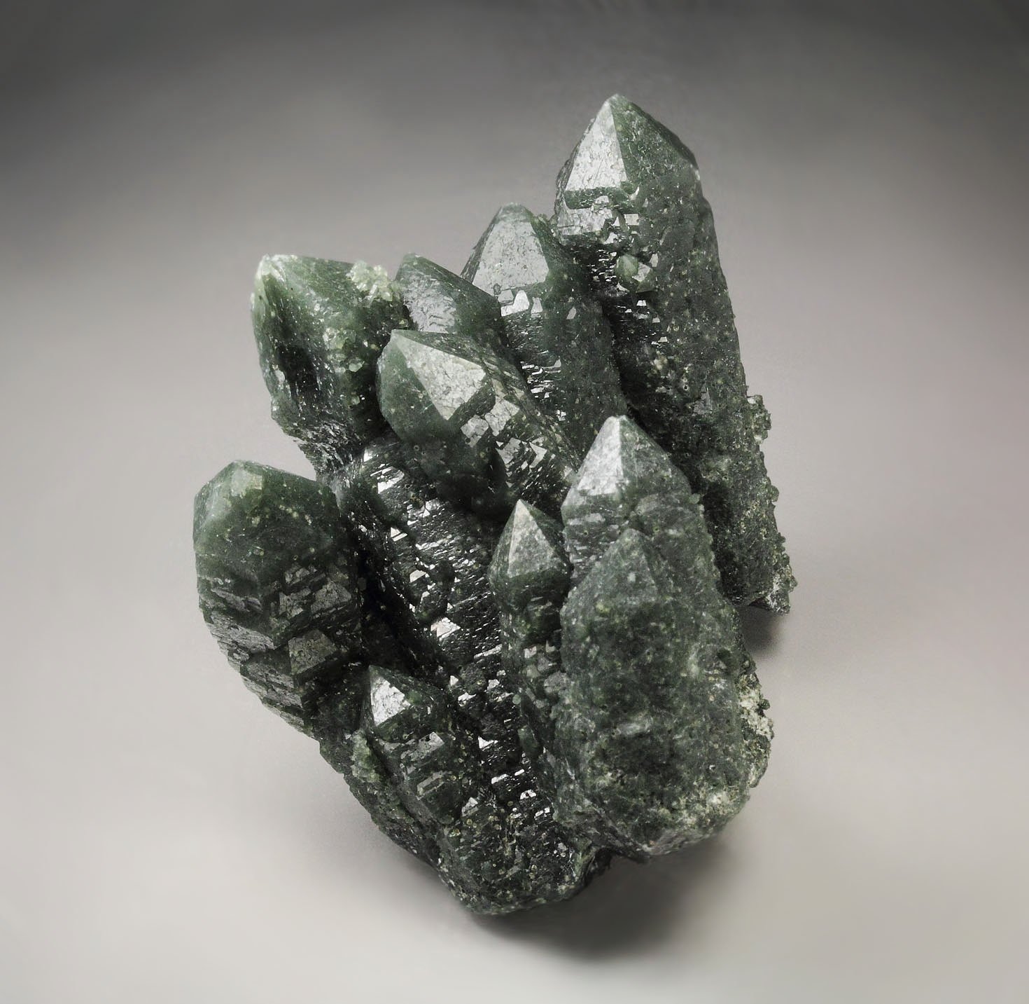 QUARTZ var. PRASE