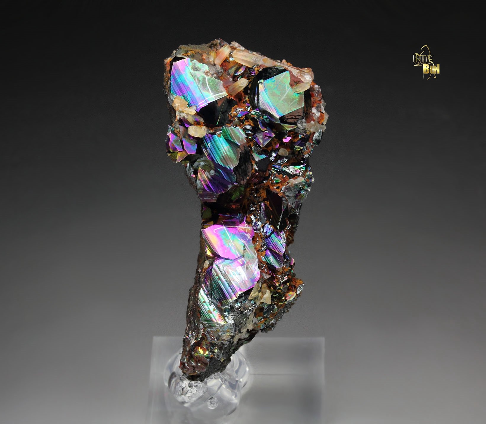 iridescent HEMATITE