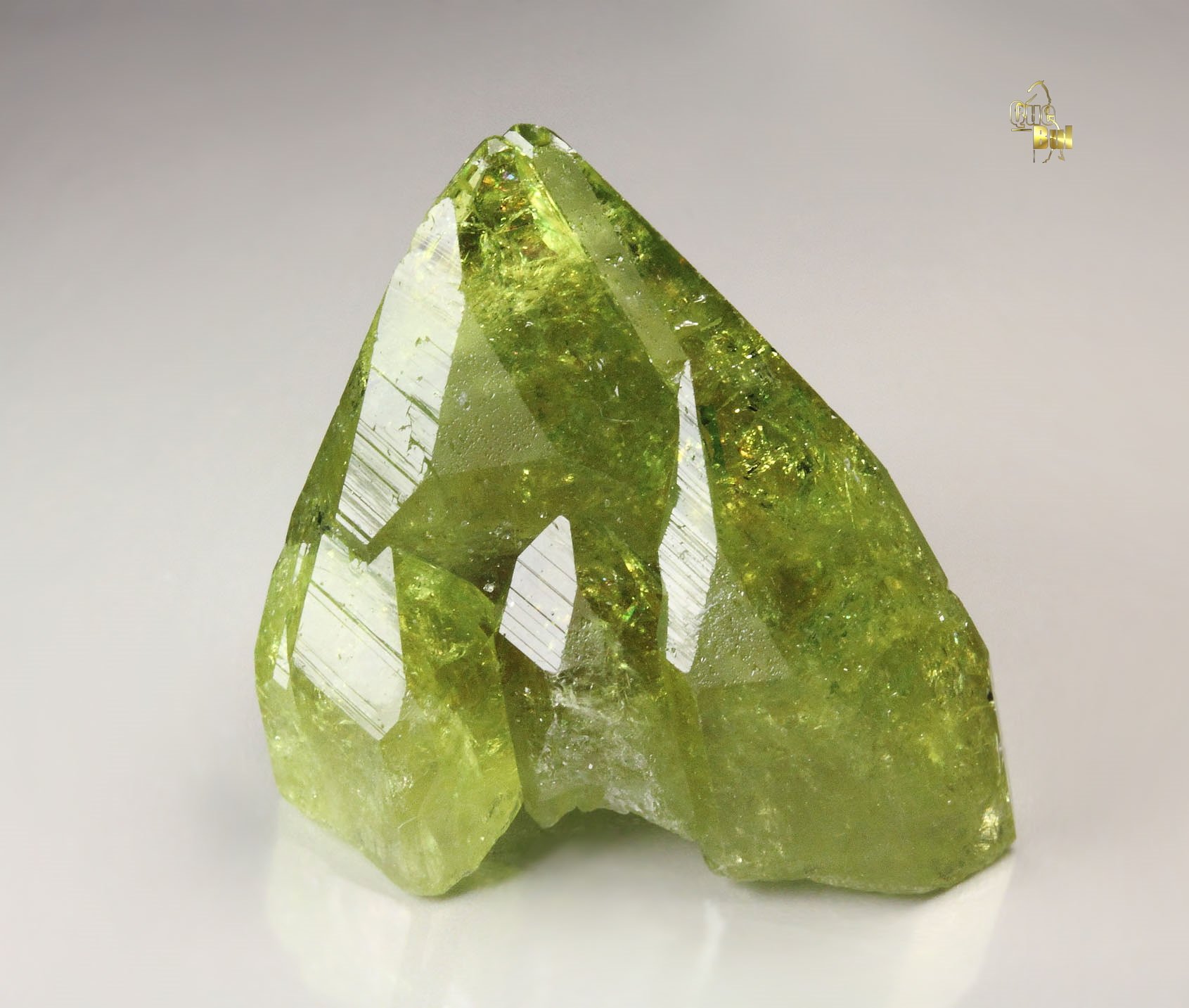 gem twinned VESUVIANITE floater