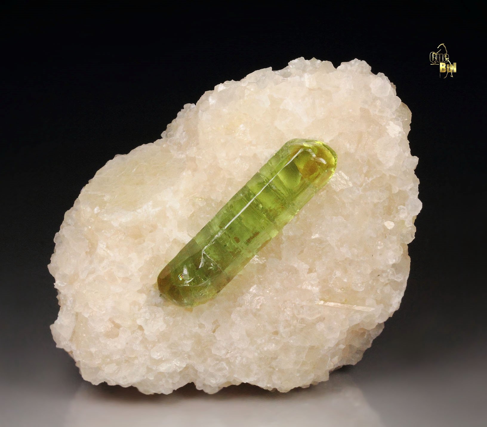 gem FLUORAPATITE bi-terminated