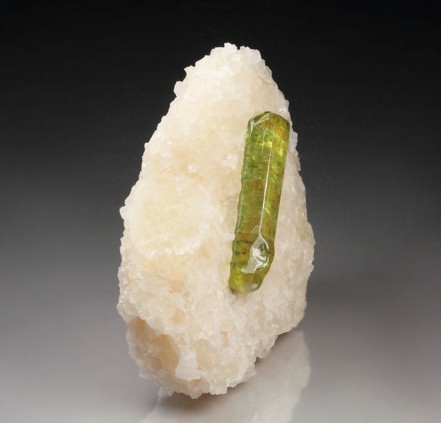 gem FLUORAPATITE bi-terminated