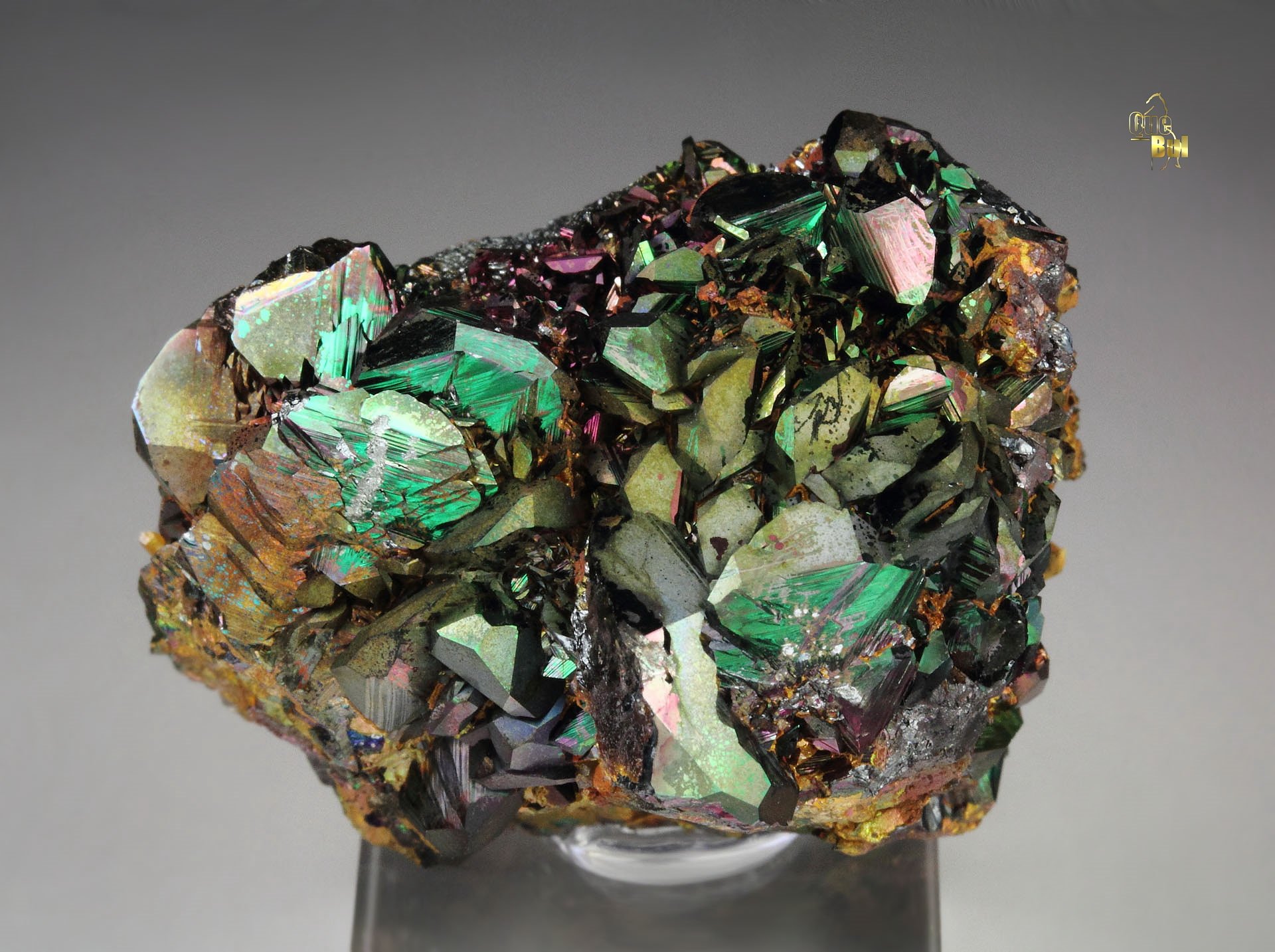 iridescent HEMATITE