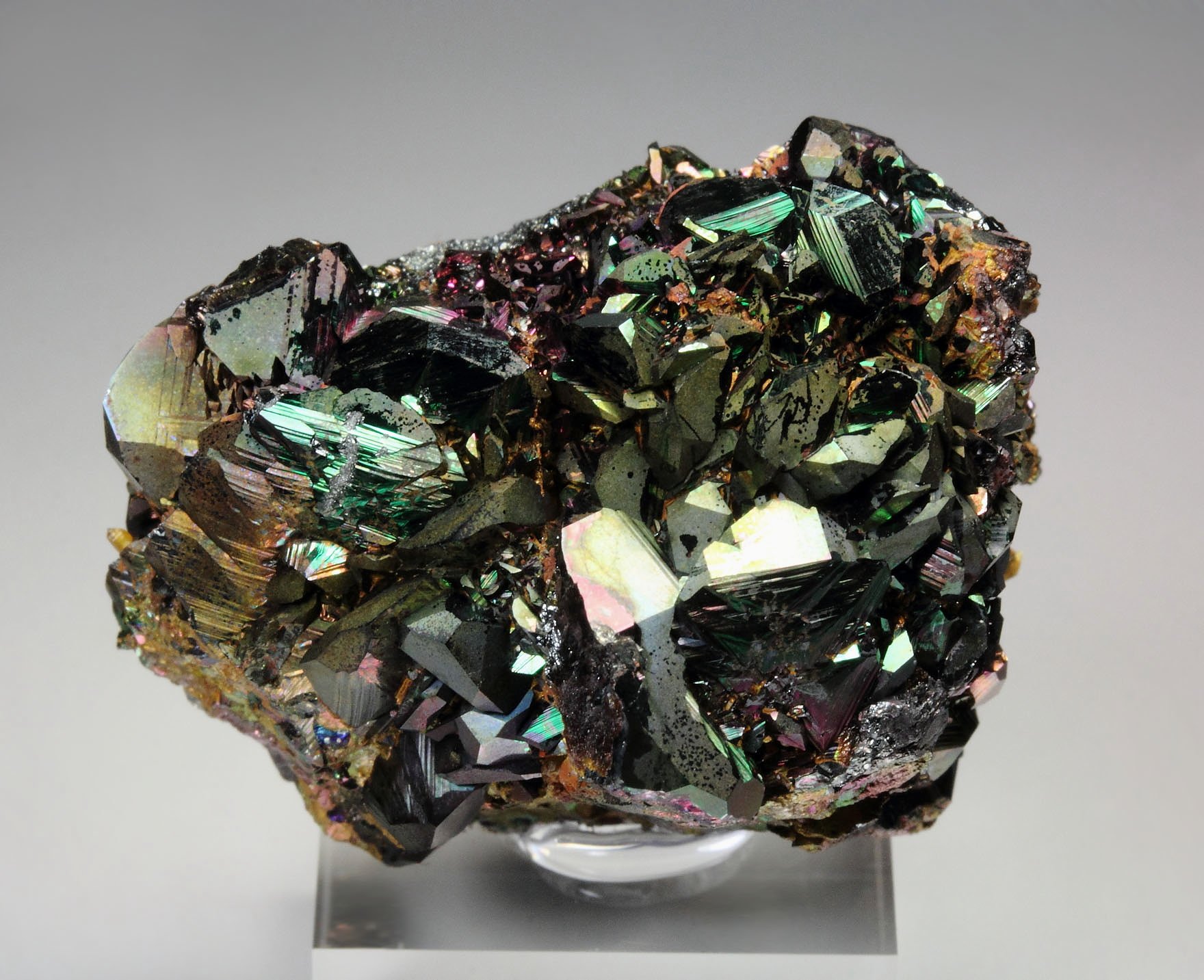 iridescent HEMATITE