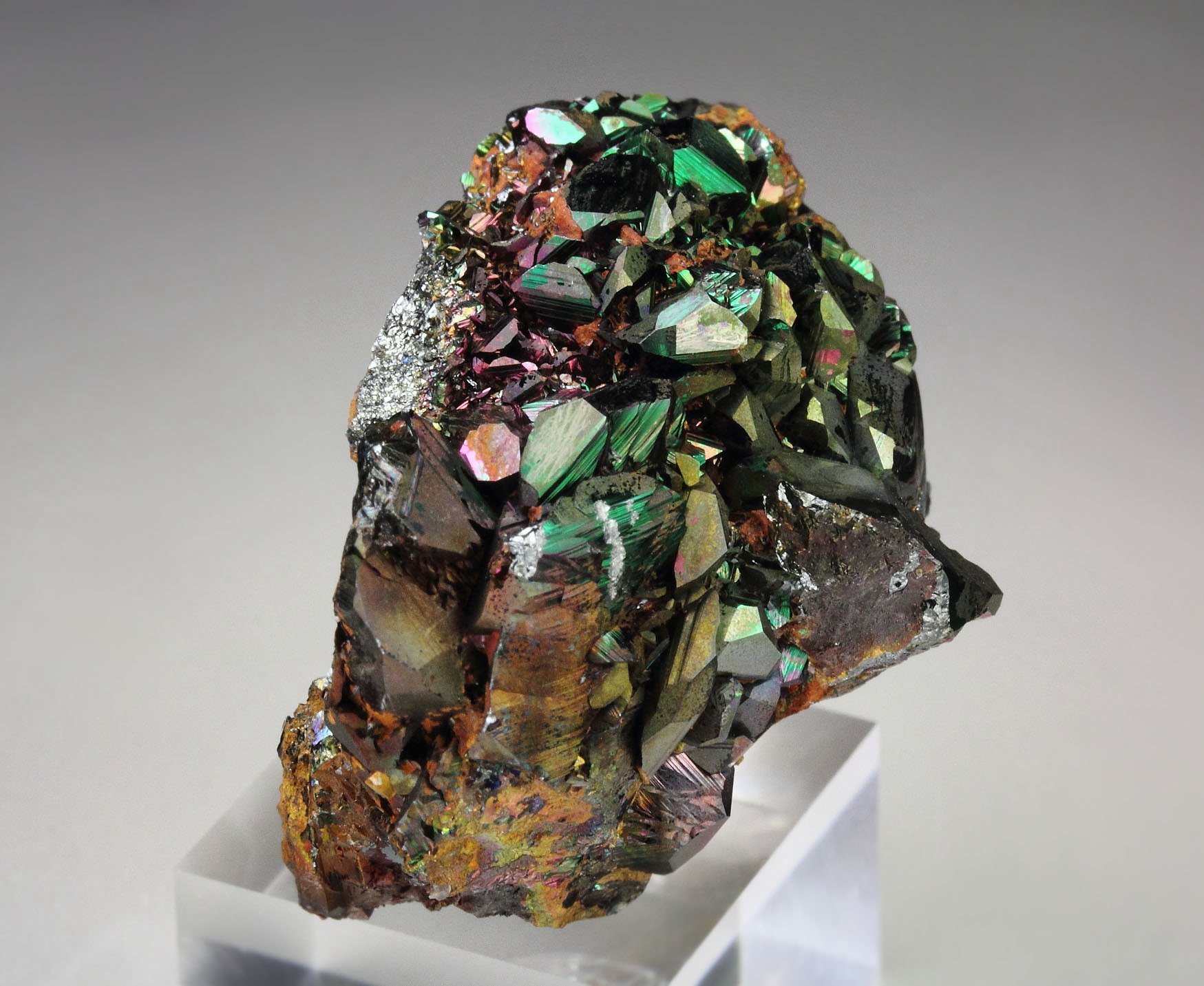 iridescent HEMATITE