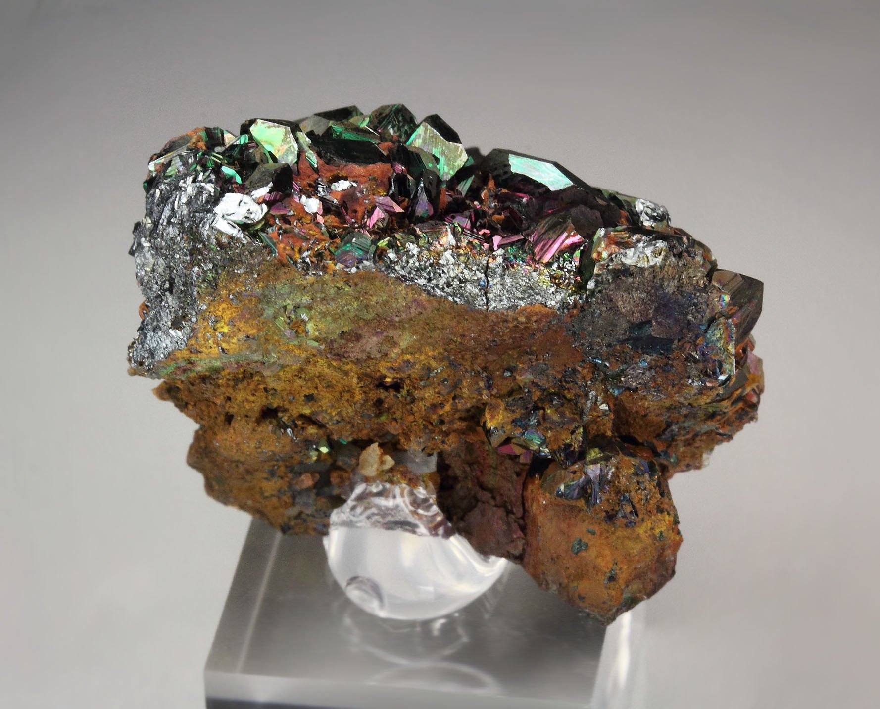 iridescent HEMATITE