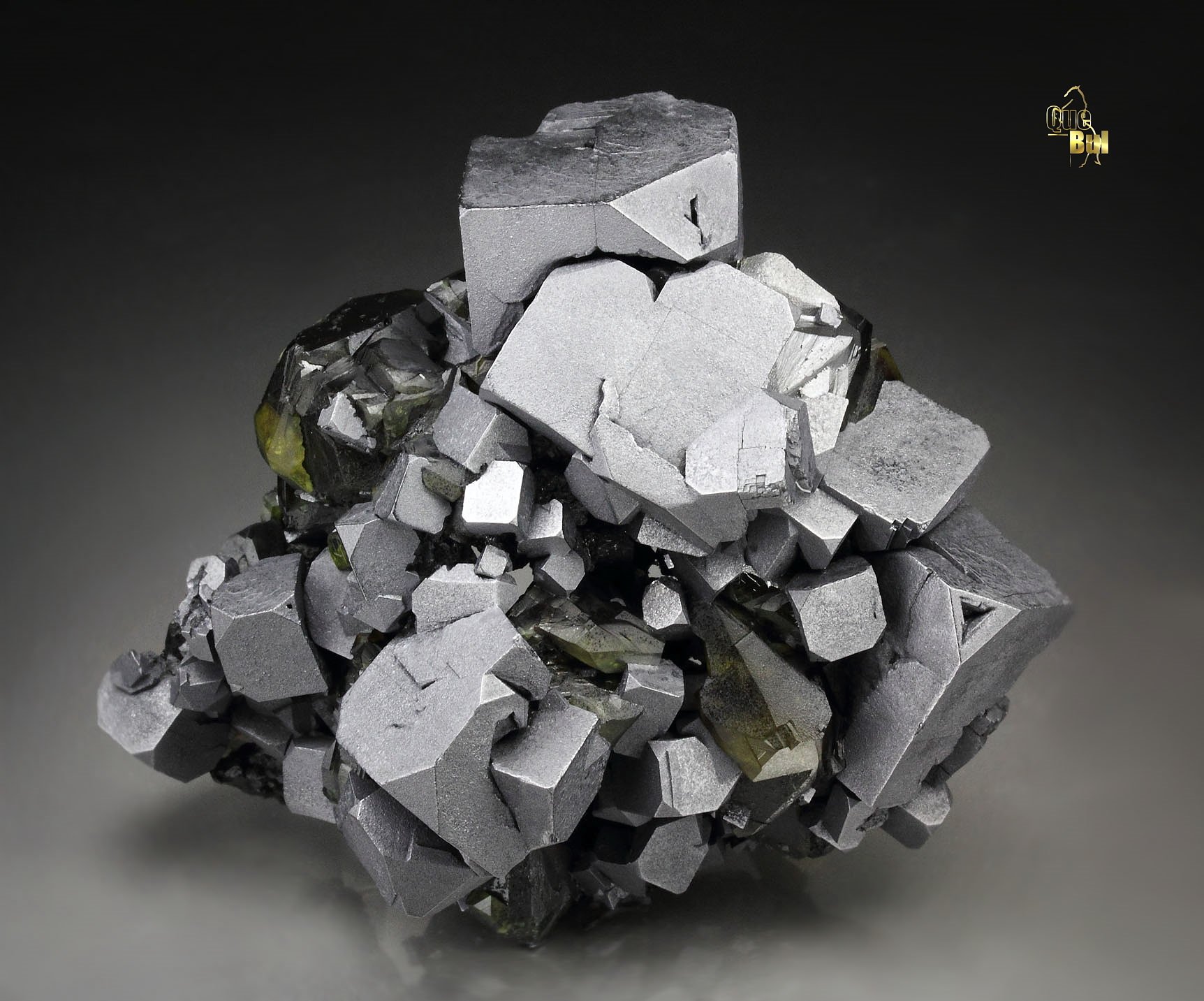 twinned GALENA, gemmy SPHALERITE var. CLEIOPHANE