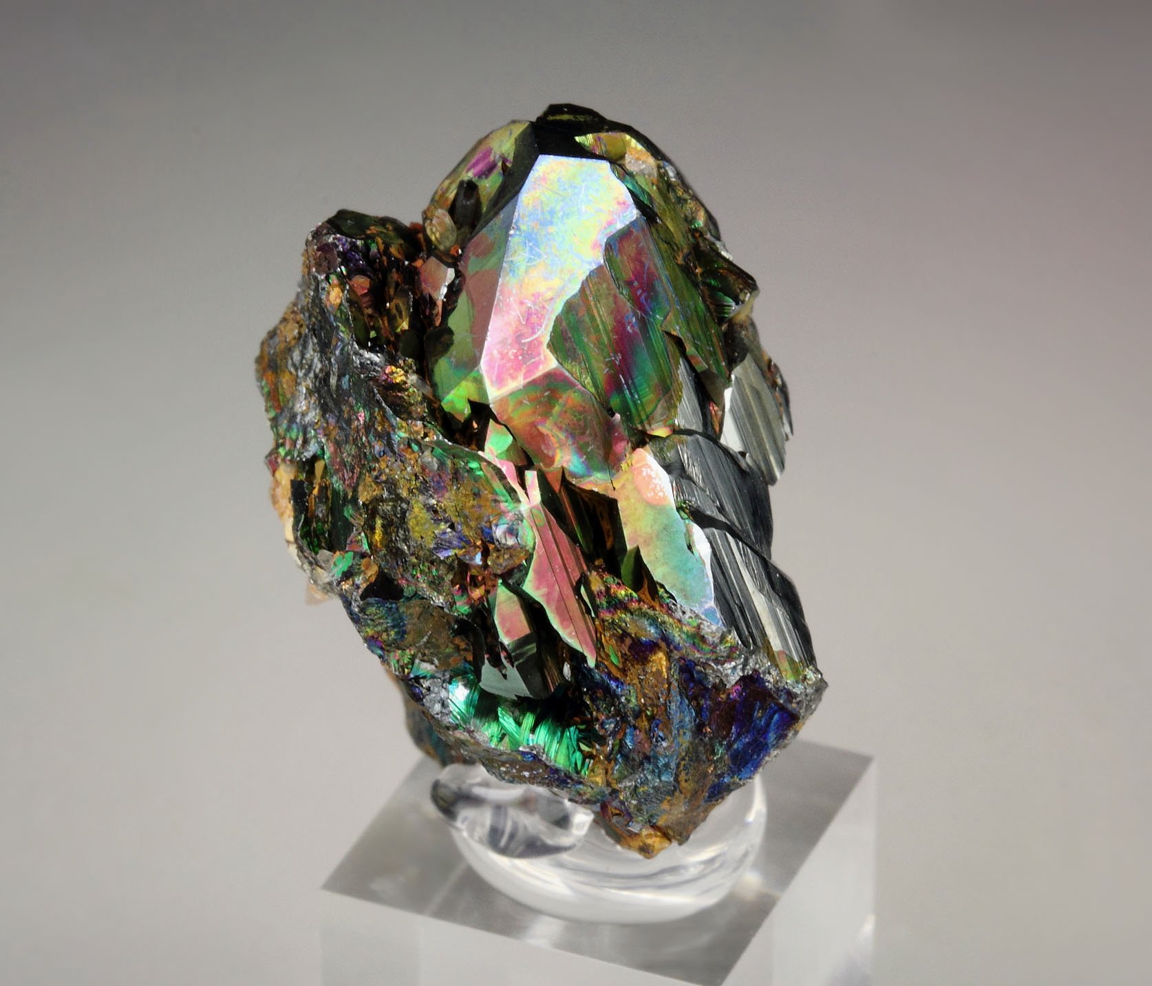 iridescent HEMATITE