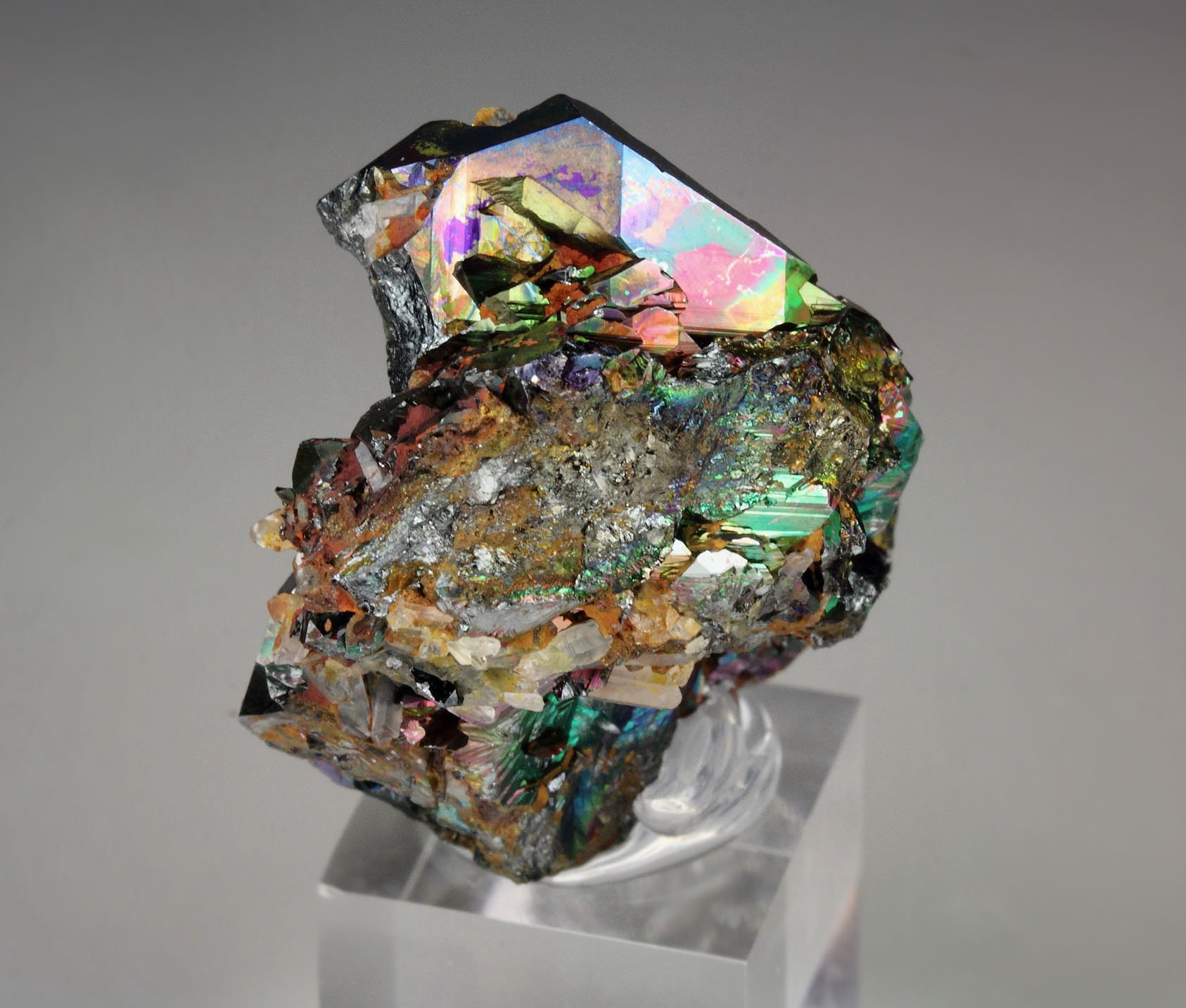 iridescent HEMATITE