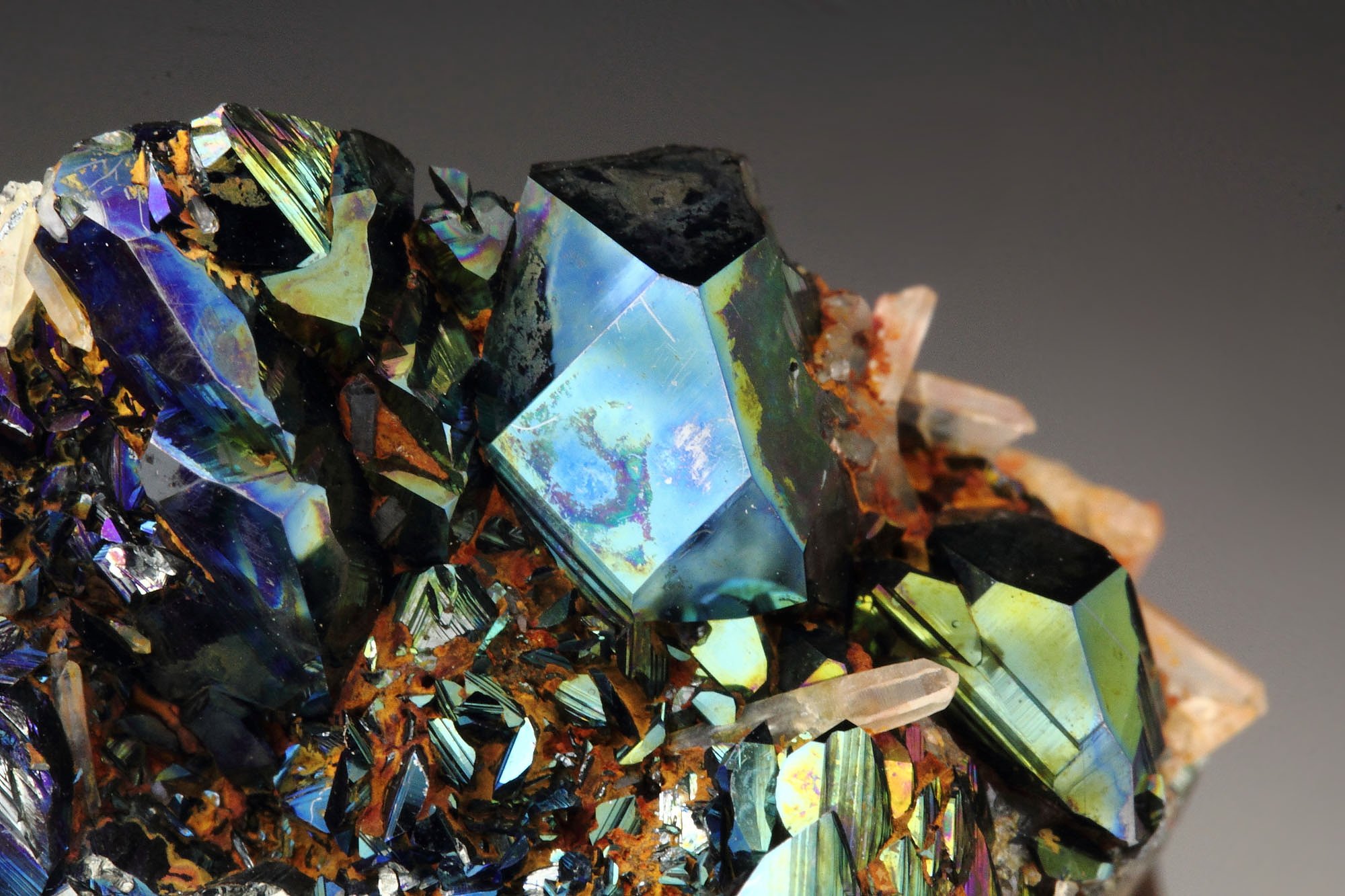 iridescent HEMATITE